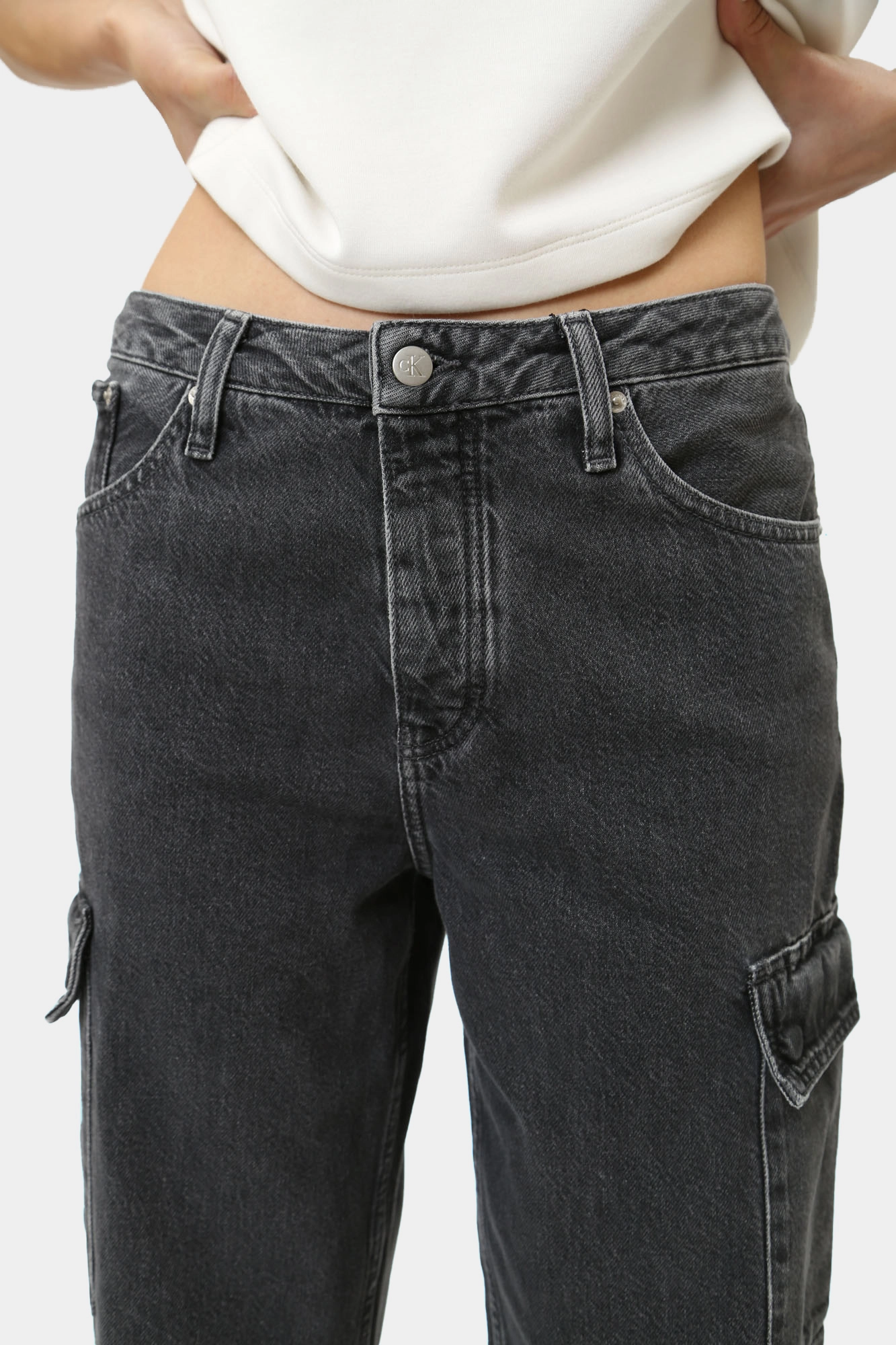 J20J223896 брюки джинсовые calvin klein jeans 