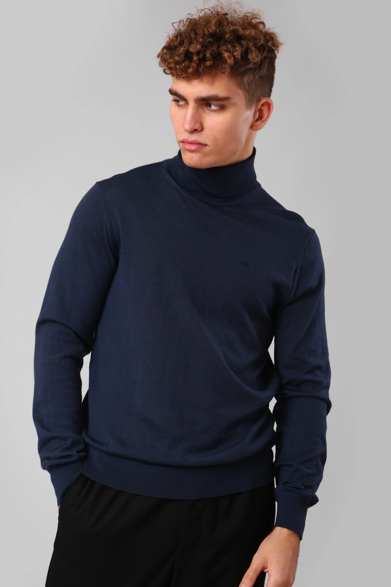 8NZM3C_ZM8AZ Водолазка Armani Exchange Синий