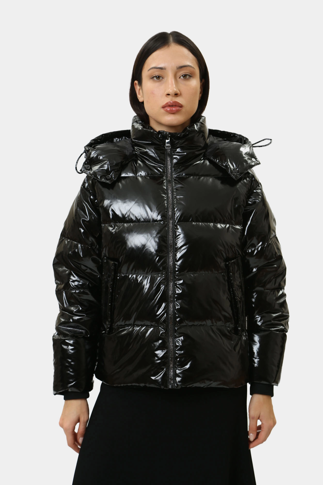 245W1503 куртка пуховая karl lagerfeld 