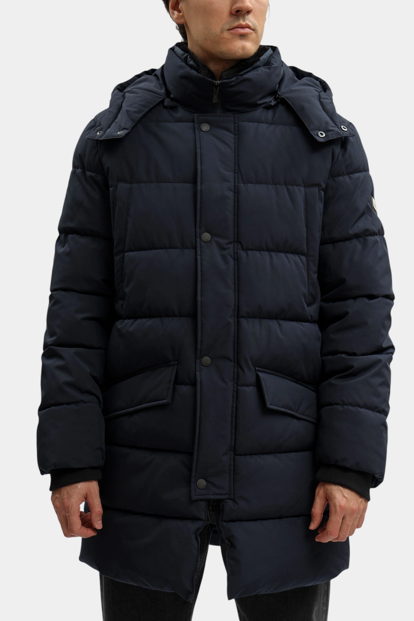 554586_505035 Пуховик Karl Lagerfeld Синий