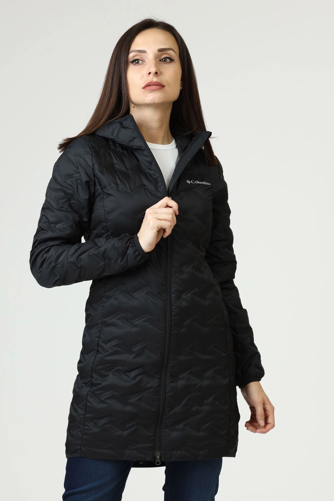 Delta Ridge Long Down Jacket Columbia 1909251 010 Med Online.ru