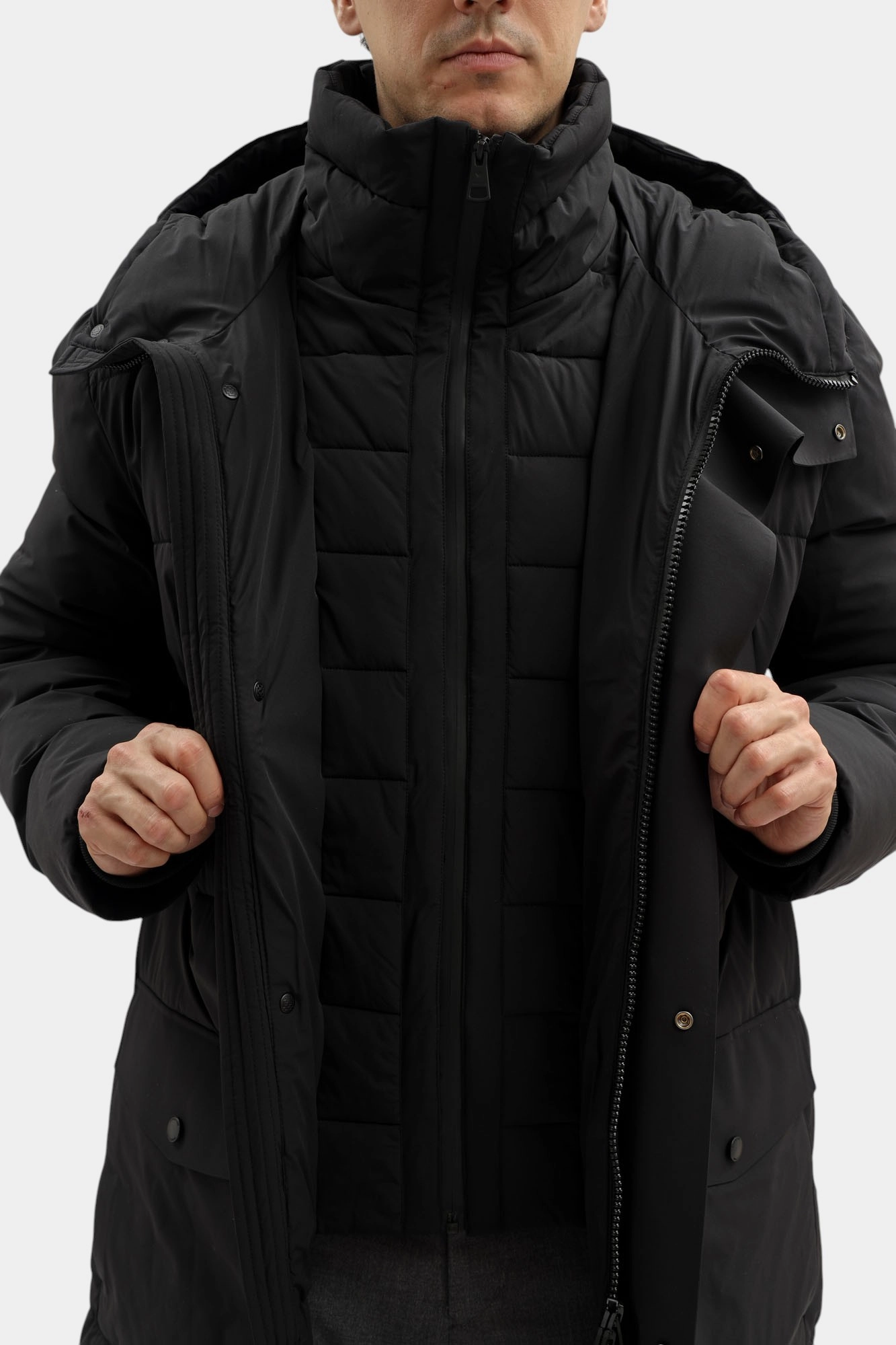 30038843_10009905 Парка Strellson Черный