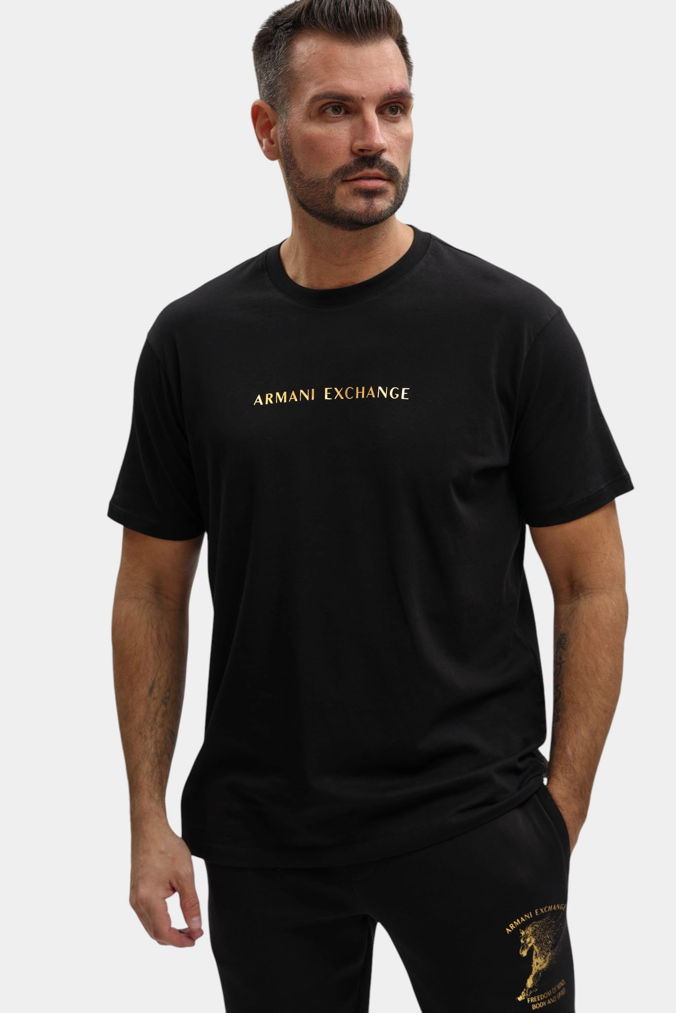 XM002827_AF12308 Футболка Armani Exchange Черный