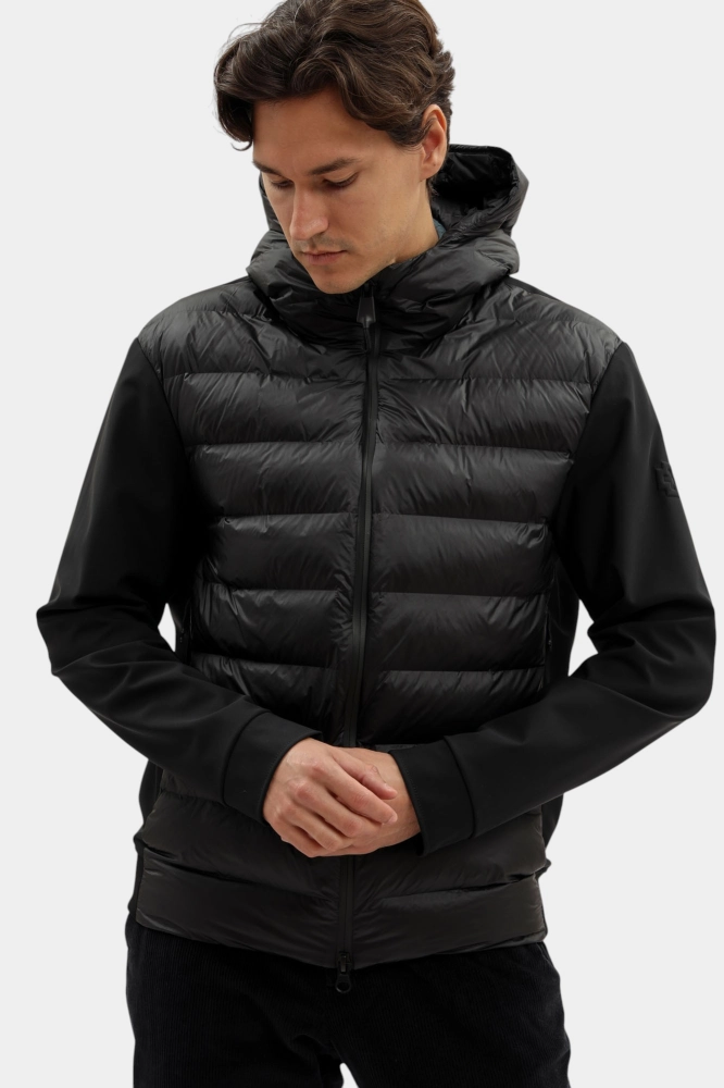 Толстовка с капюшоном Armani Exchange Хлопок Белый