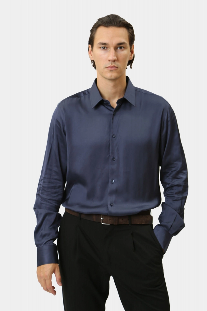 Брюки спортивные Armani Exchange Хлопок Синий