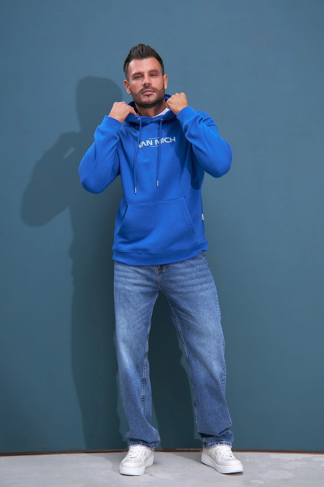 VM-232-20-335 Худи Van Mich Синий