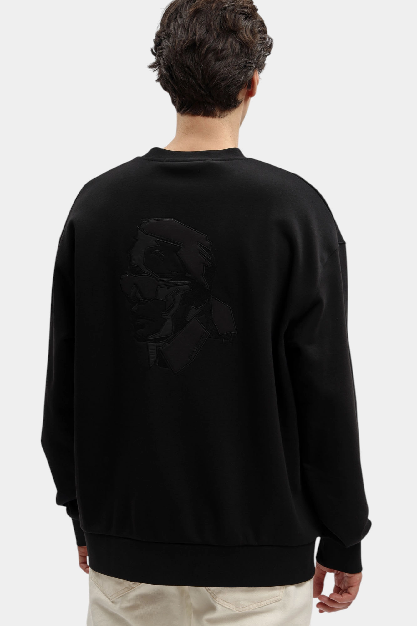 562900_705107 Свитшот Karl Lagerfeld Черный