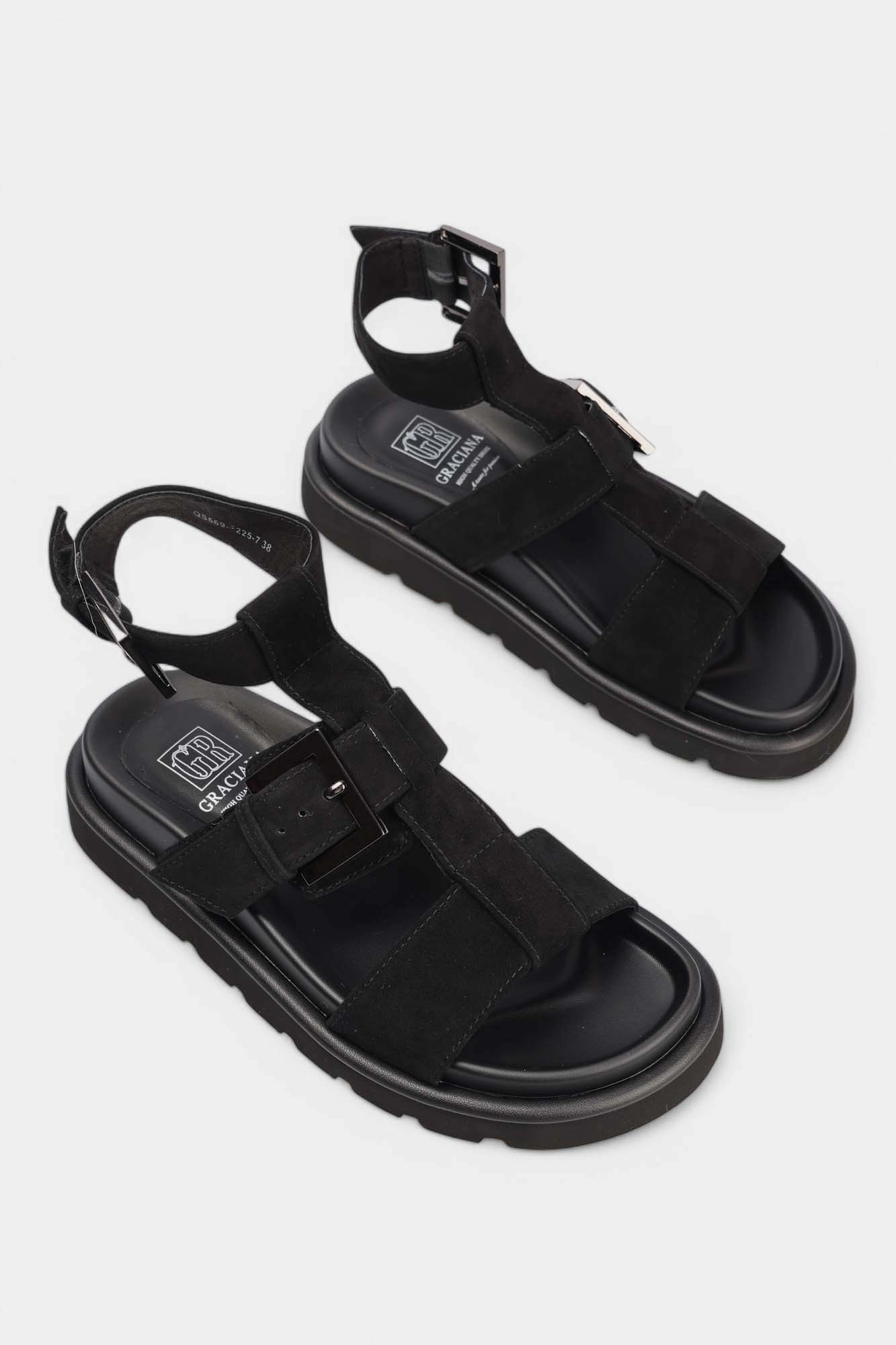 QS569-F225 Сандалии Graciana Черный