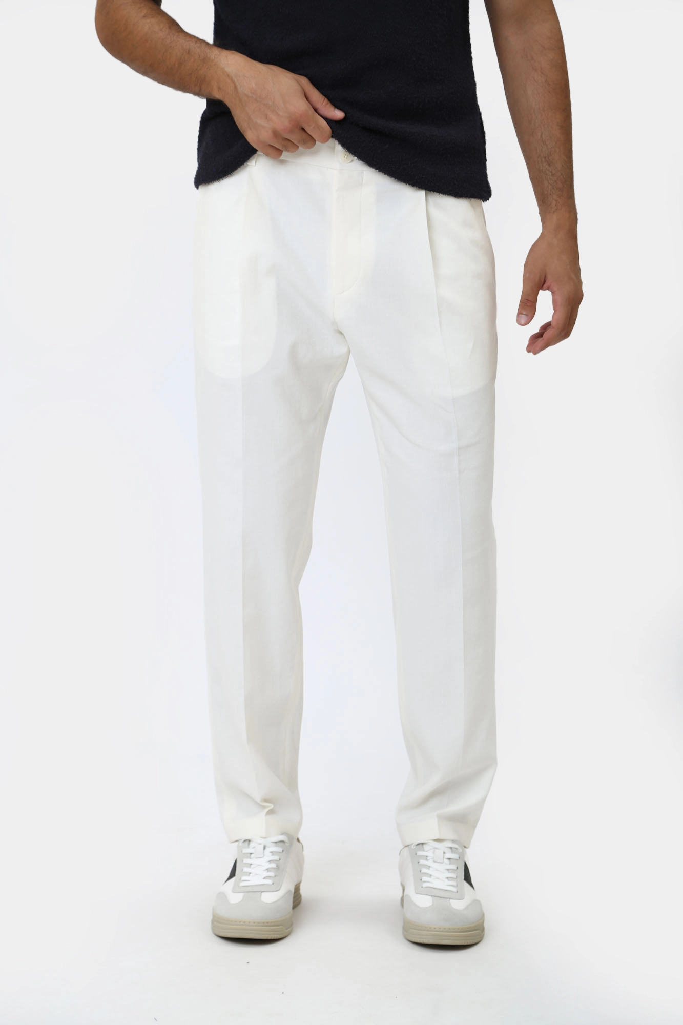 30042780_10018117 Брюки Strellson Молочный