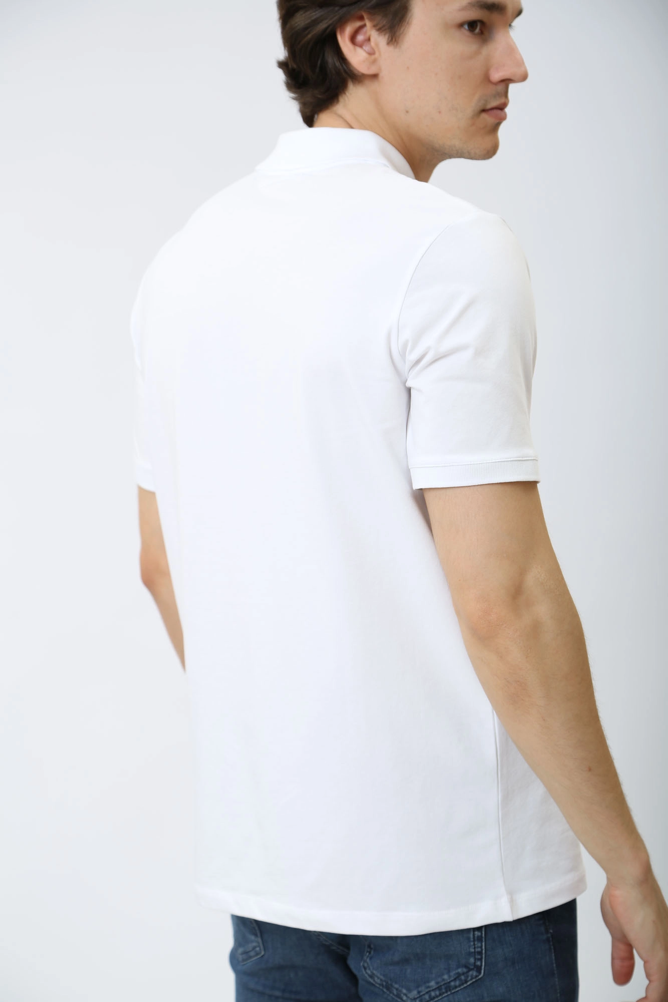 542221_745015 Поло Karl Lagerfeld Белый