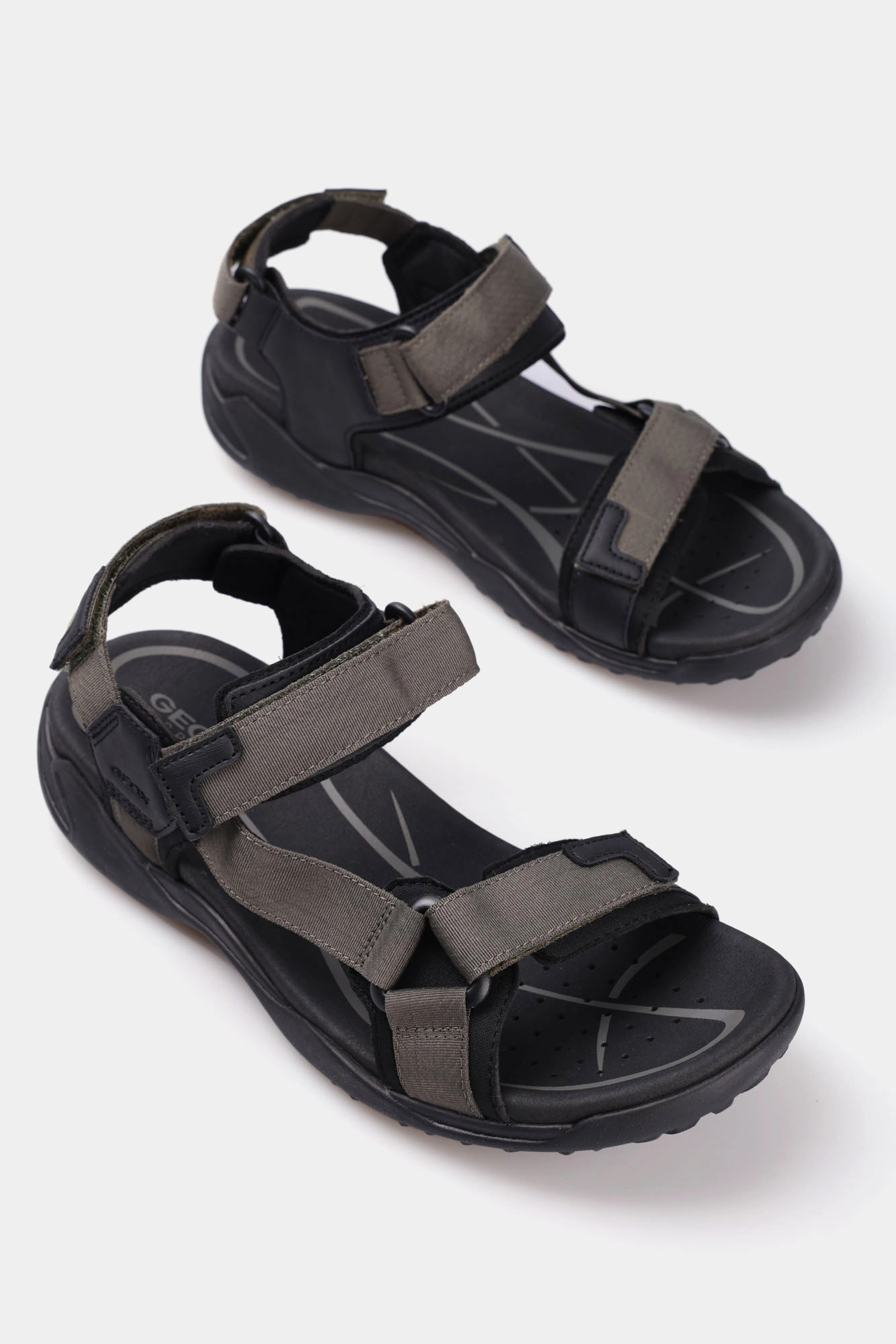 U4550A00011 Сандалии Geox Зеленый