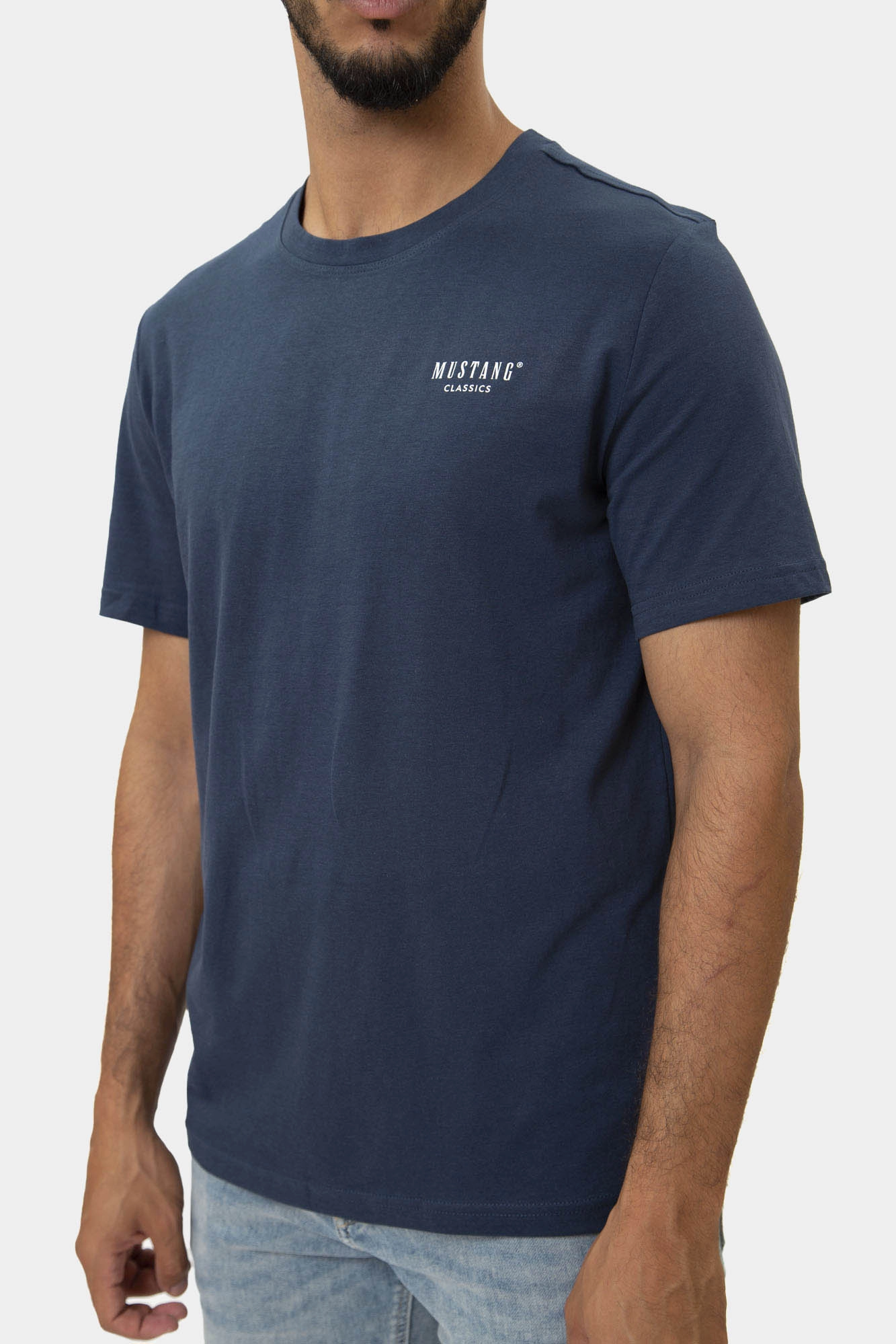 1014950 Футболка Mustang Синий