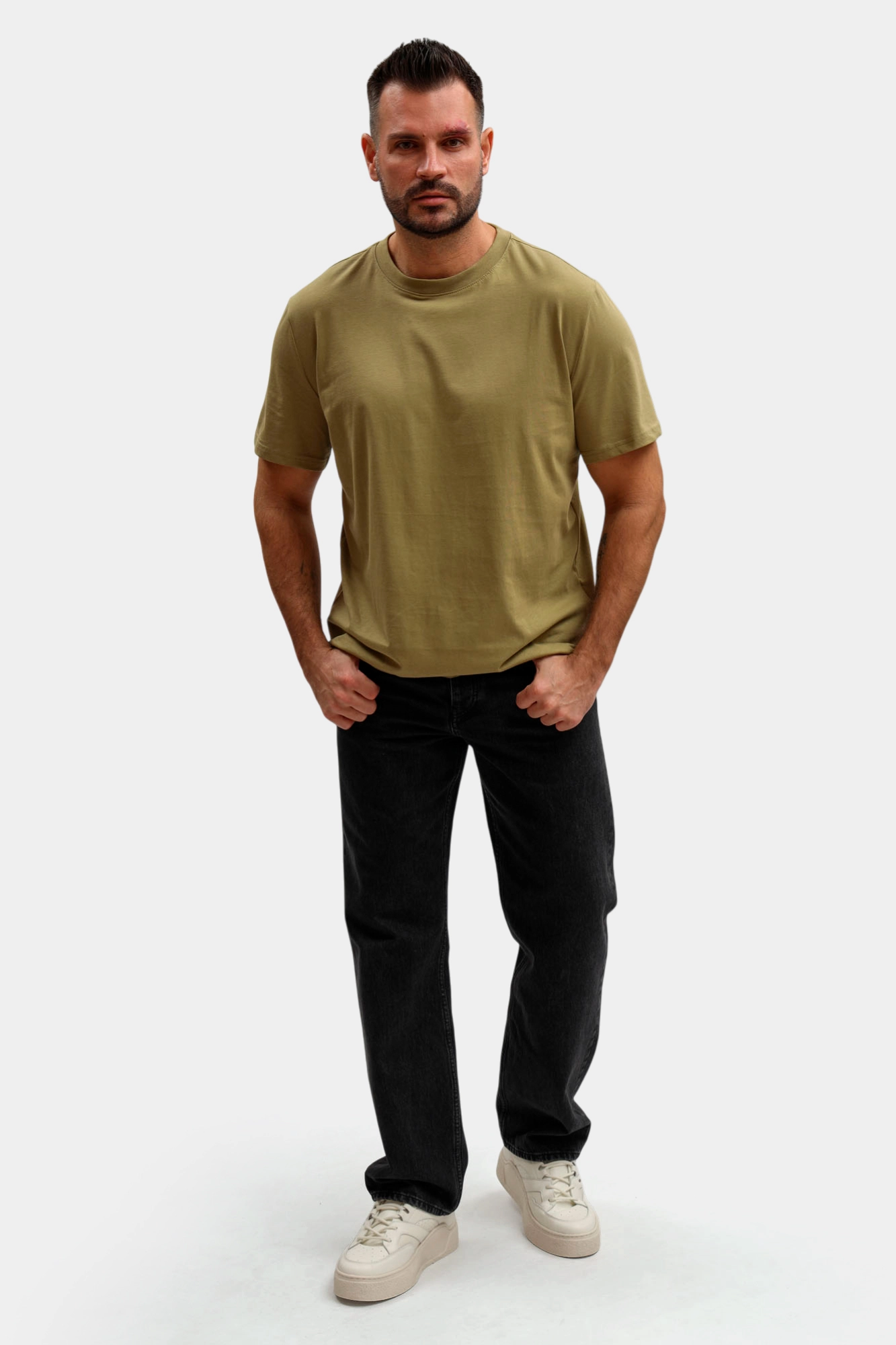 1017377 Футболка Mustang Зеленый