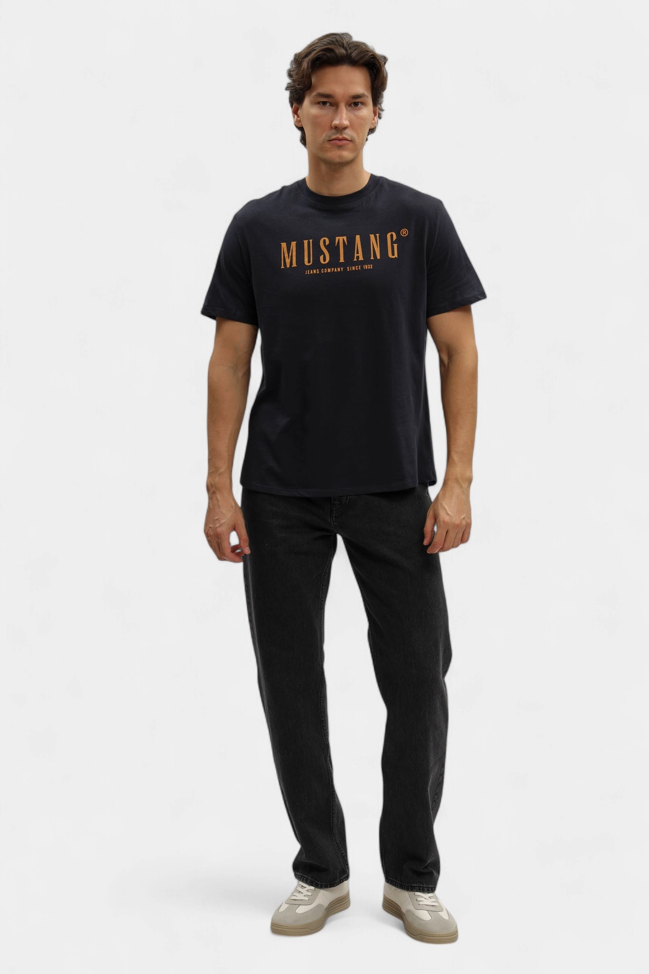 1016853 Футболка Mustang Синий