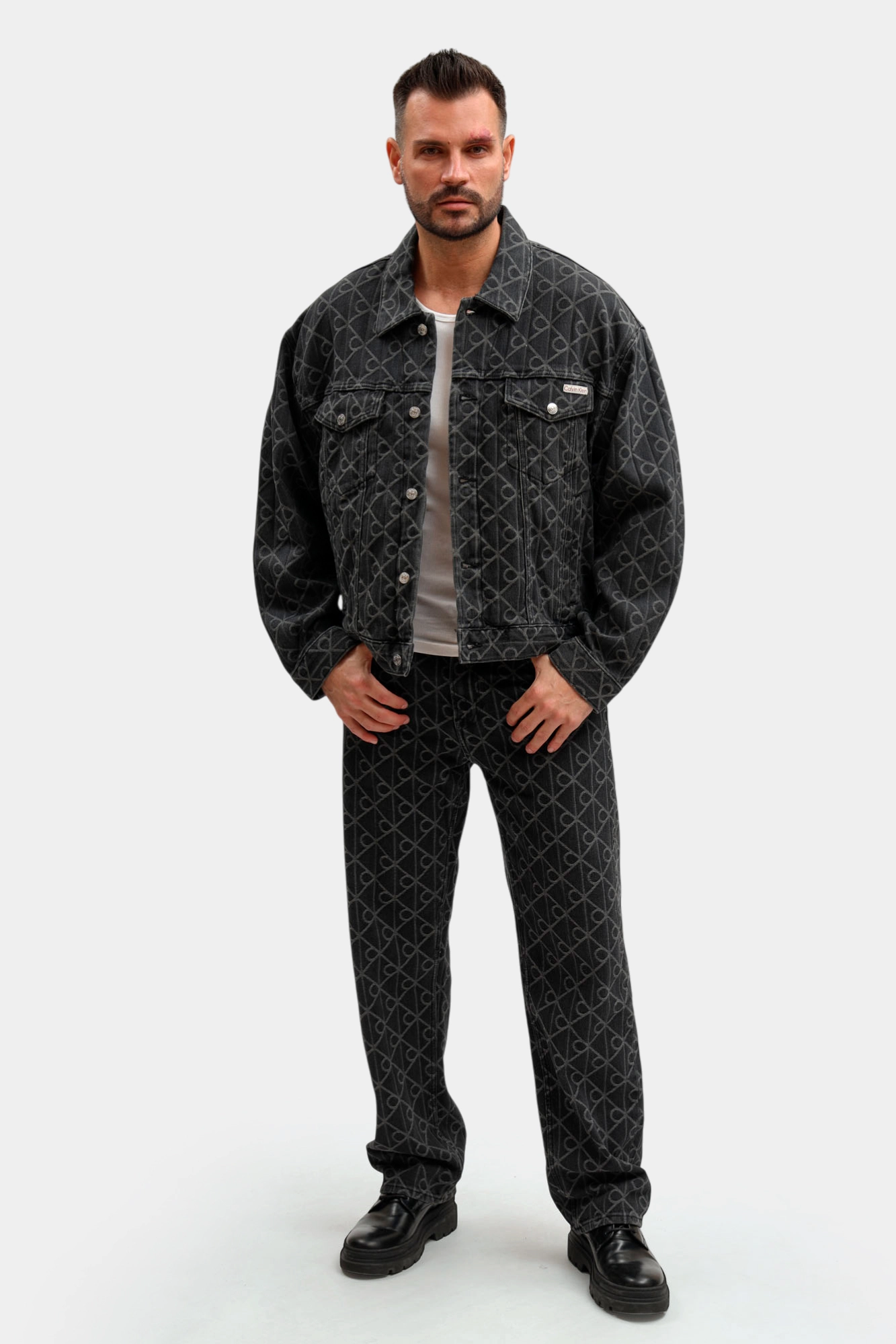 LV04RE772G Джинсы Calvin Klein Jeans Черный