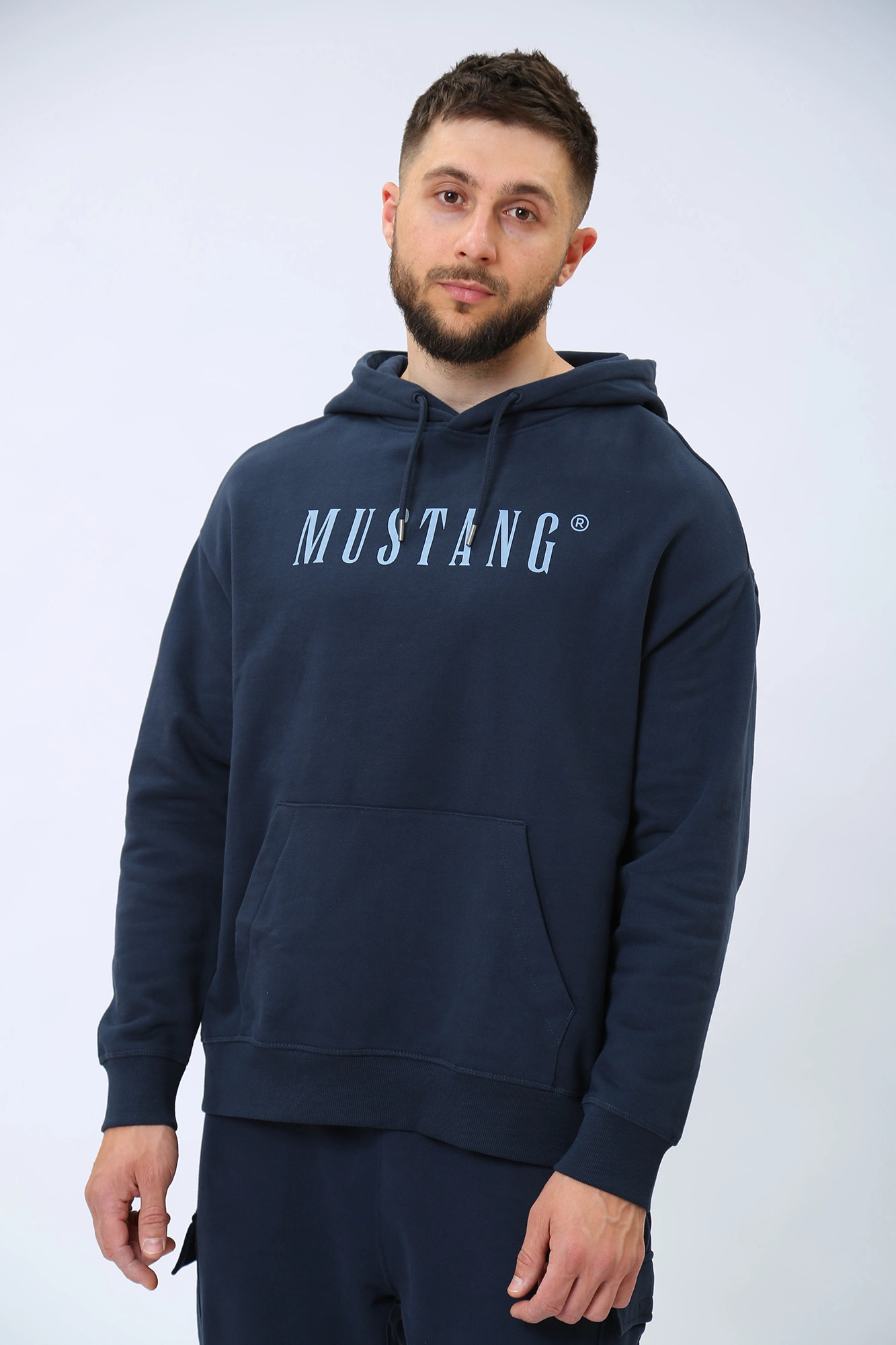 1013511 Худи Mustang Синий