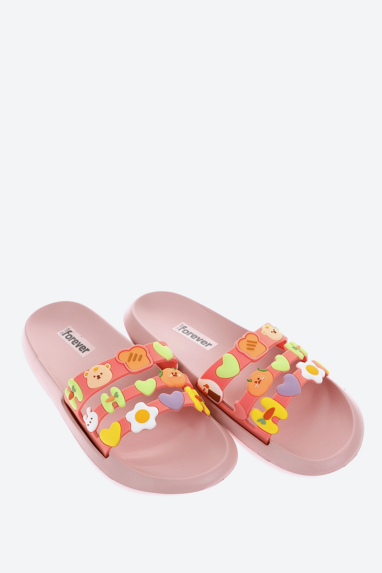 2223-221 Шлепки Glam forever Розовый