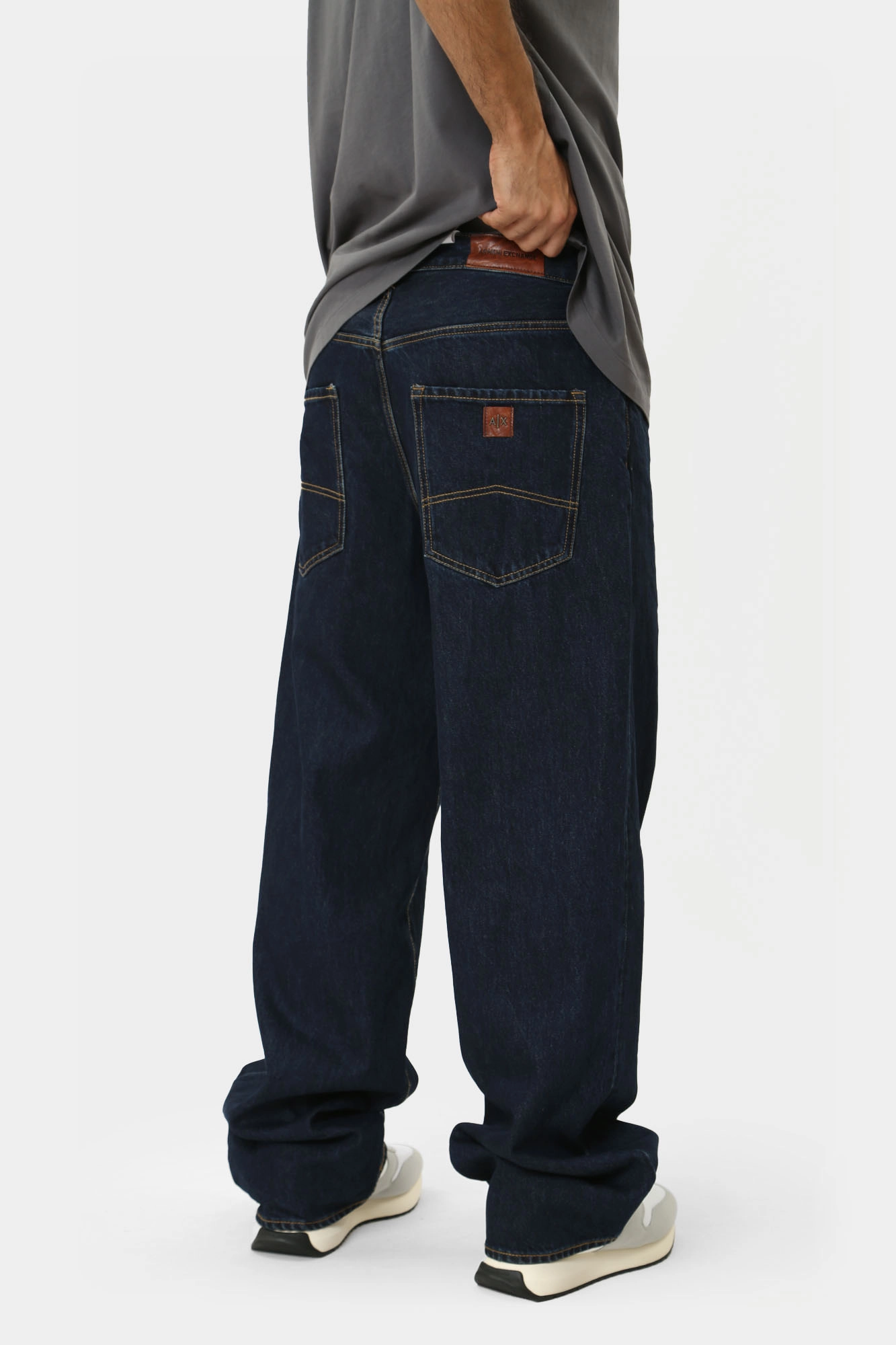6DZJ83_Z1ZSZ_25EX Брюки джинсовые Armani Exchange Синий