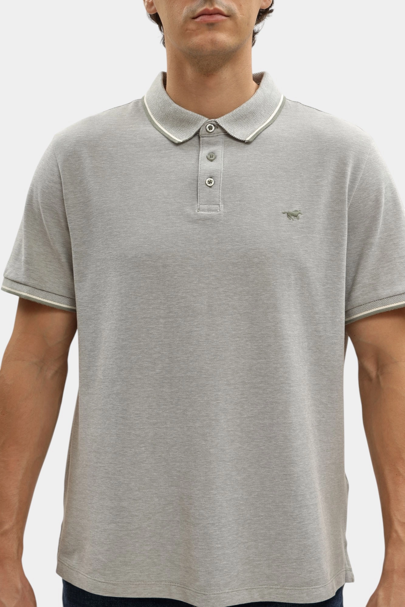 1016879 Поло Mustang Зеленый