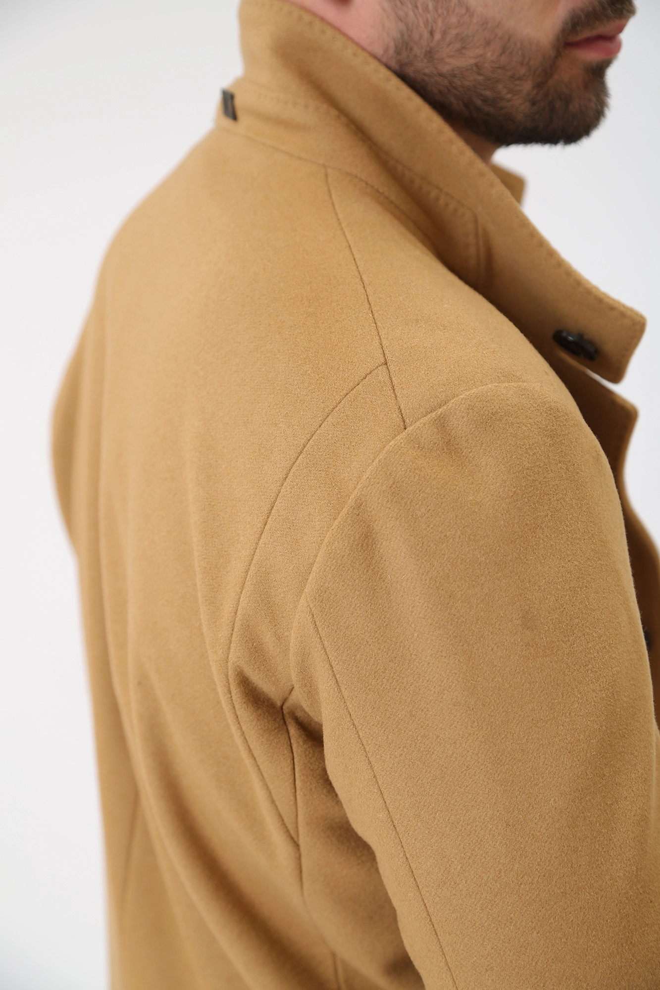 30039140_10016436 Пальто Strellson Бежевый