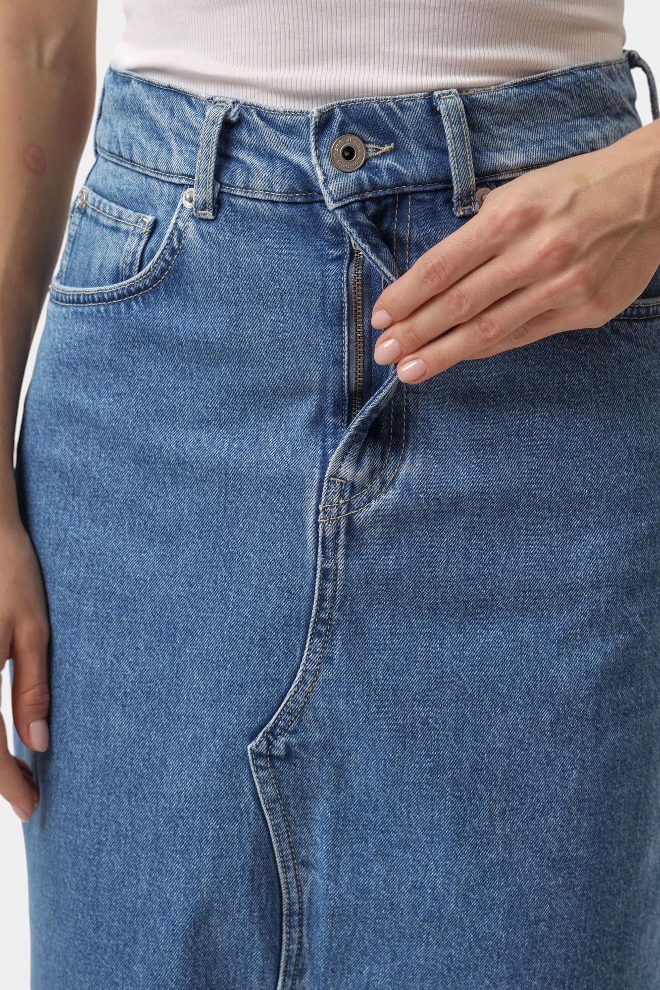 PL901185ND3 юбка джинсовая pepe jeans 
