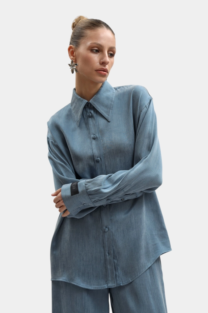 Юбка джинсовая Armani Exchange Хлопок Белый