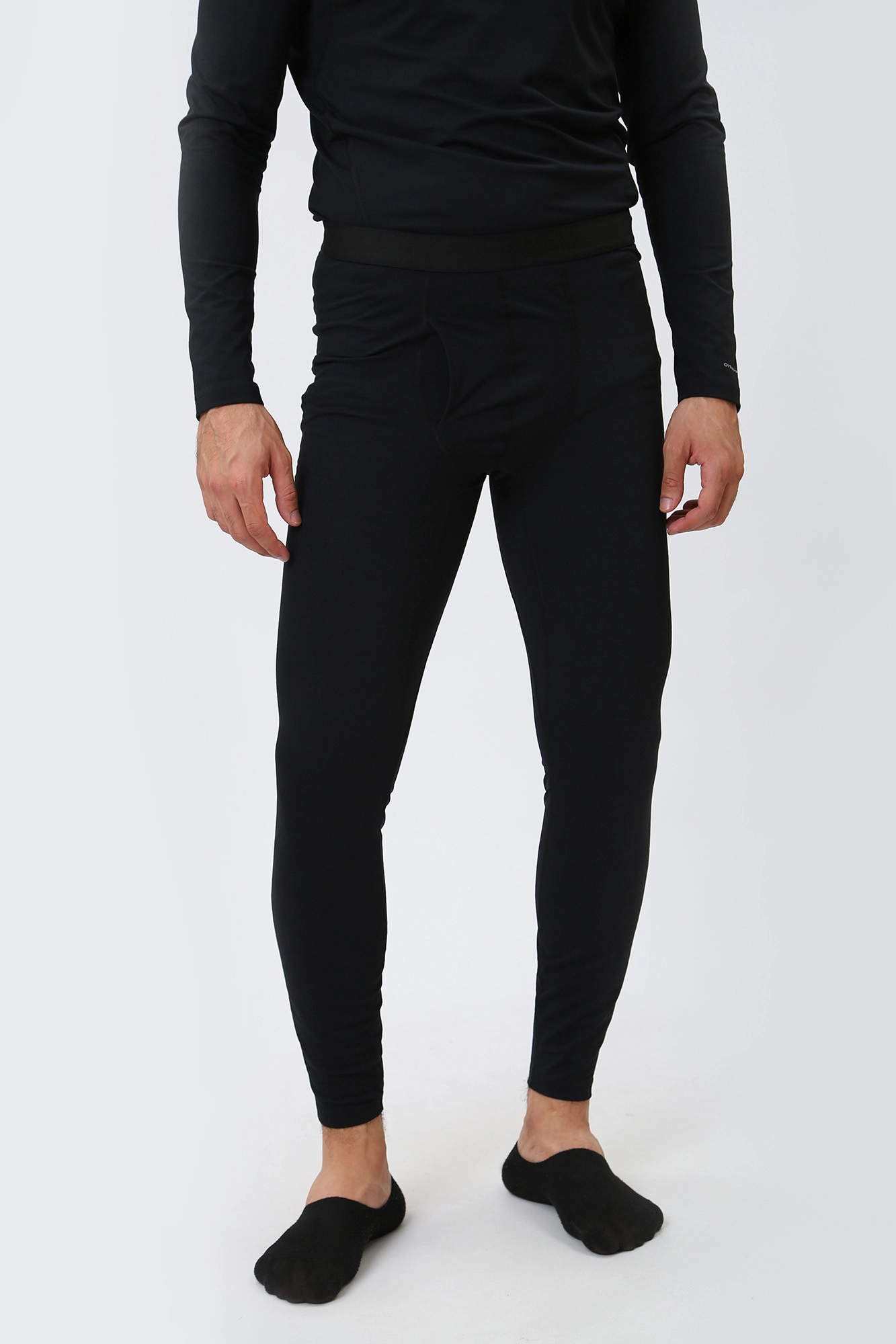 1638601 Термобелье брюки Midweight Stretch Tight Columbia Черный