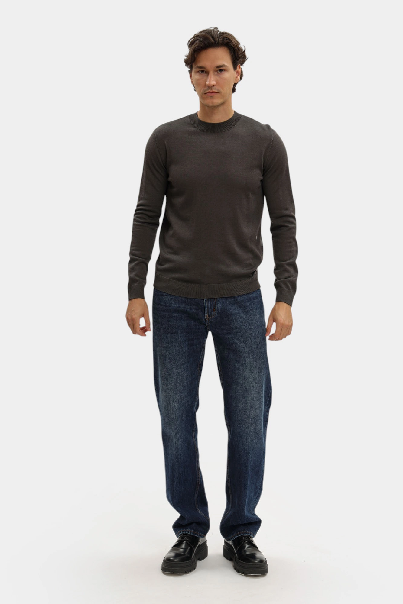 EM001957_ AF14114 Джемпер Emporio Armani Зеленый