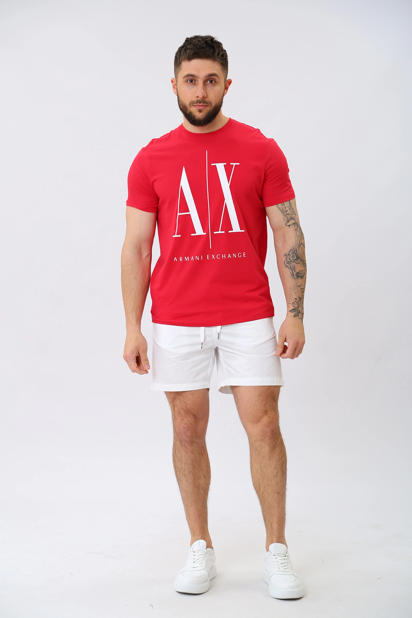 3RZS33_ZNXGZ Шорты Armani Exchange Белый