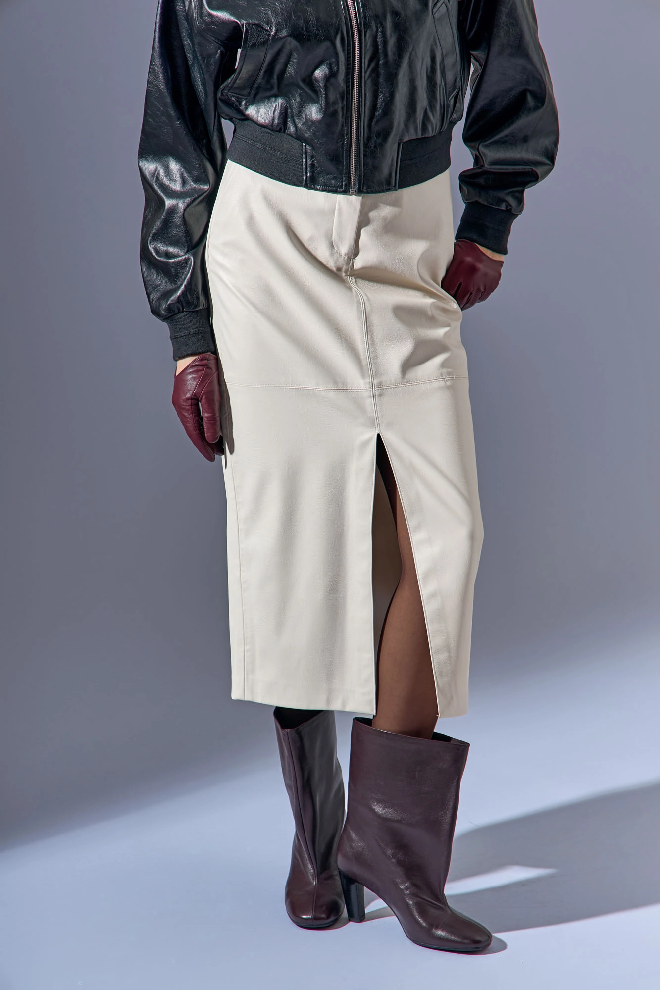 RP-LT092-866 Ботильоны закрытые Red Pin Бордовый