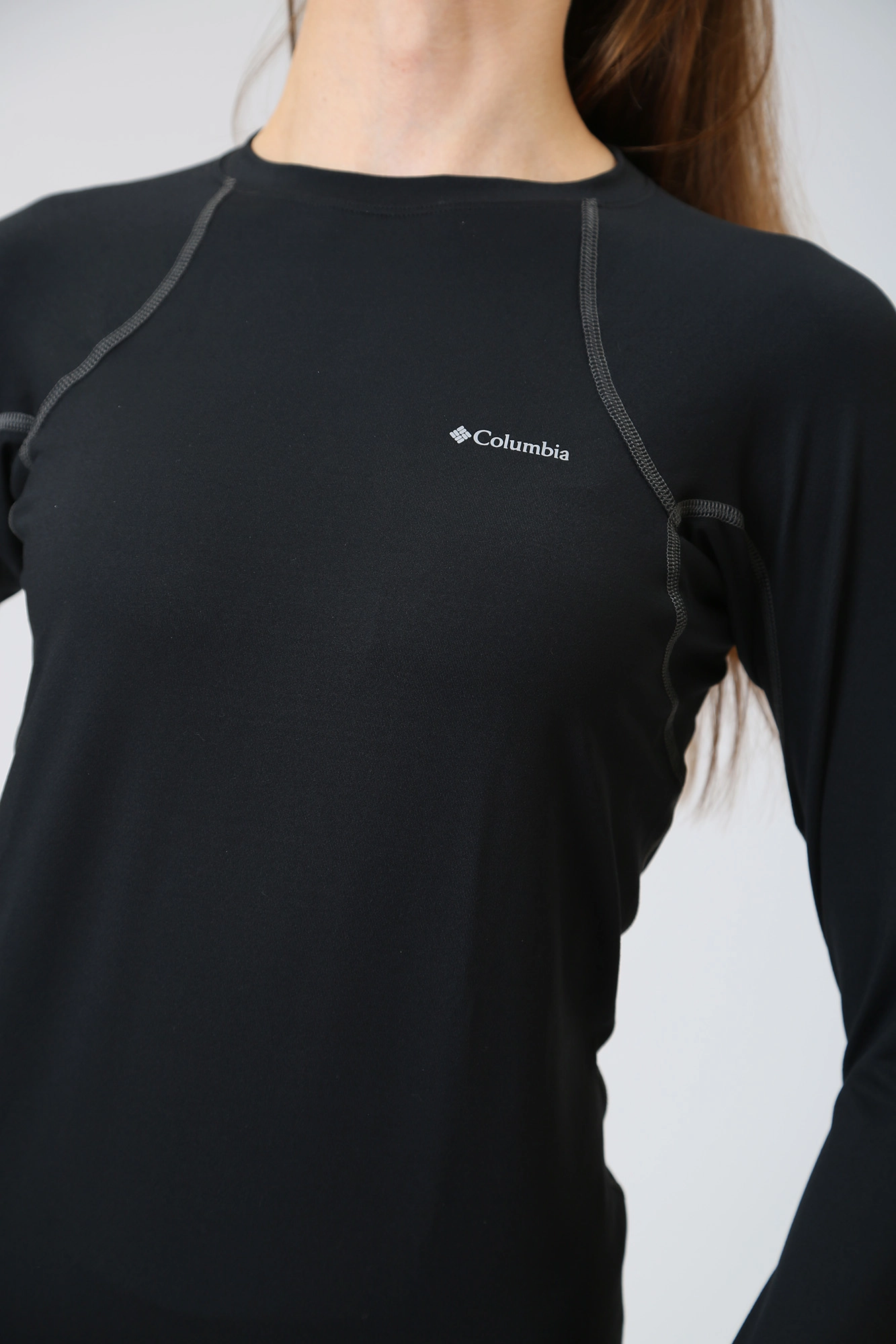 1638991 джемпер термобелье heavyweight stretch long sleeve top columbia 