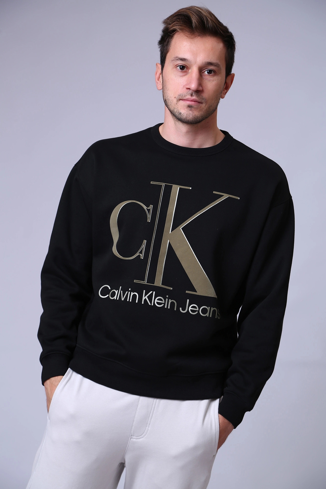 Calvin klein sweatshirt price clearance