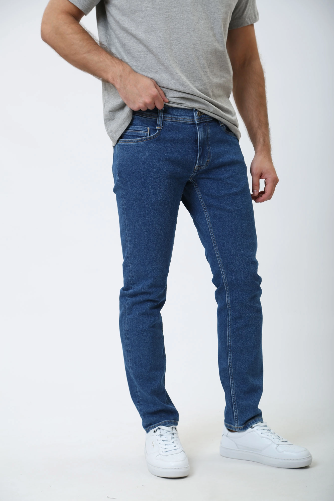 1014863-5000 Джинсы Oregon Slim  Mustang Синий