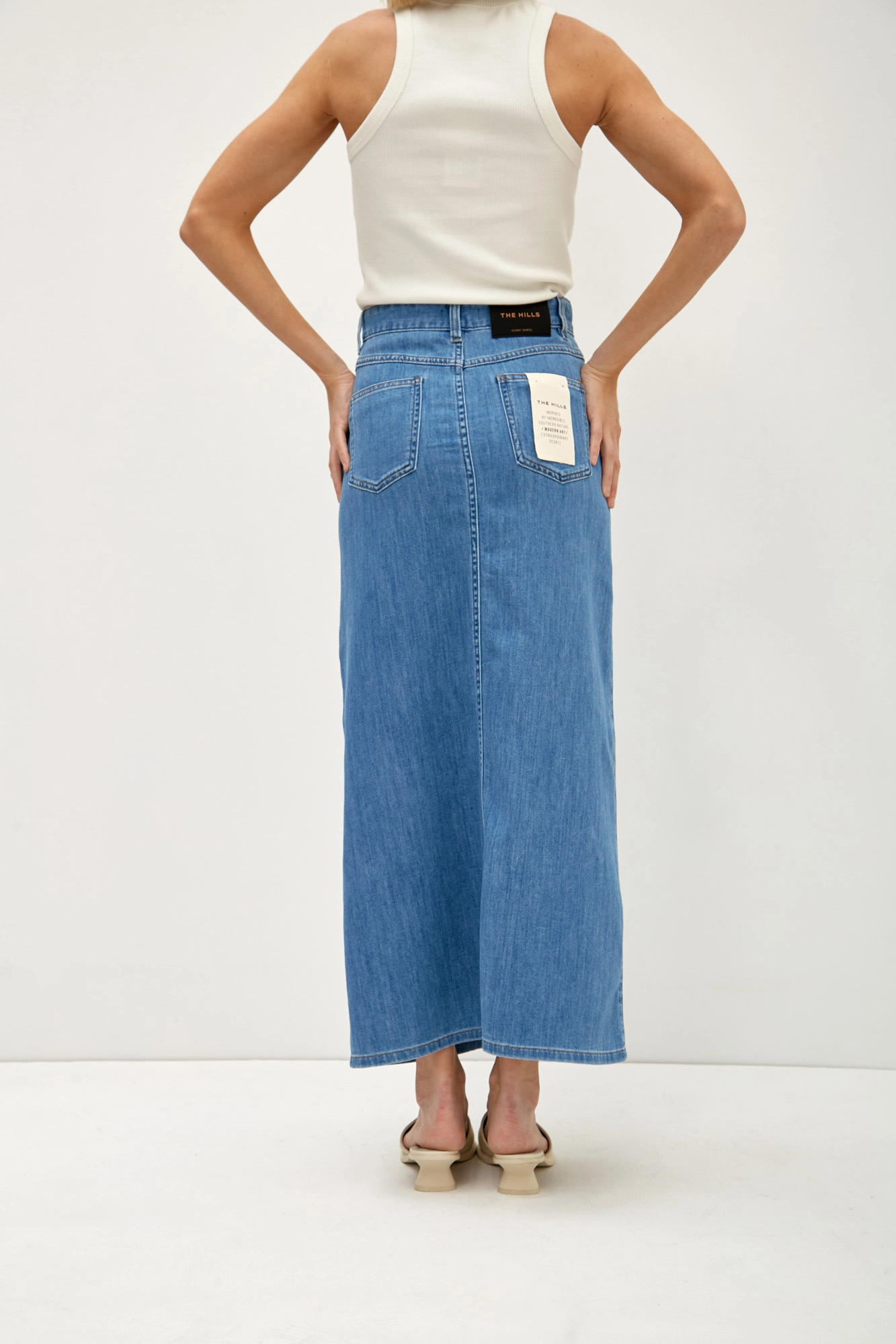 W-241-TK-56-1041 юбка джинсовая the hills 