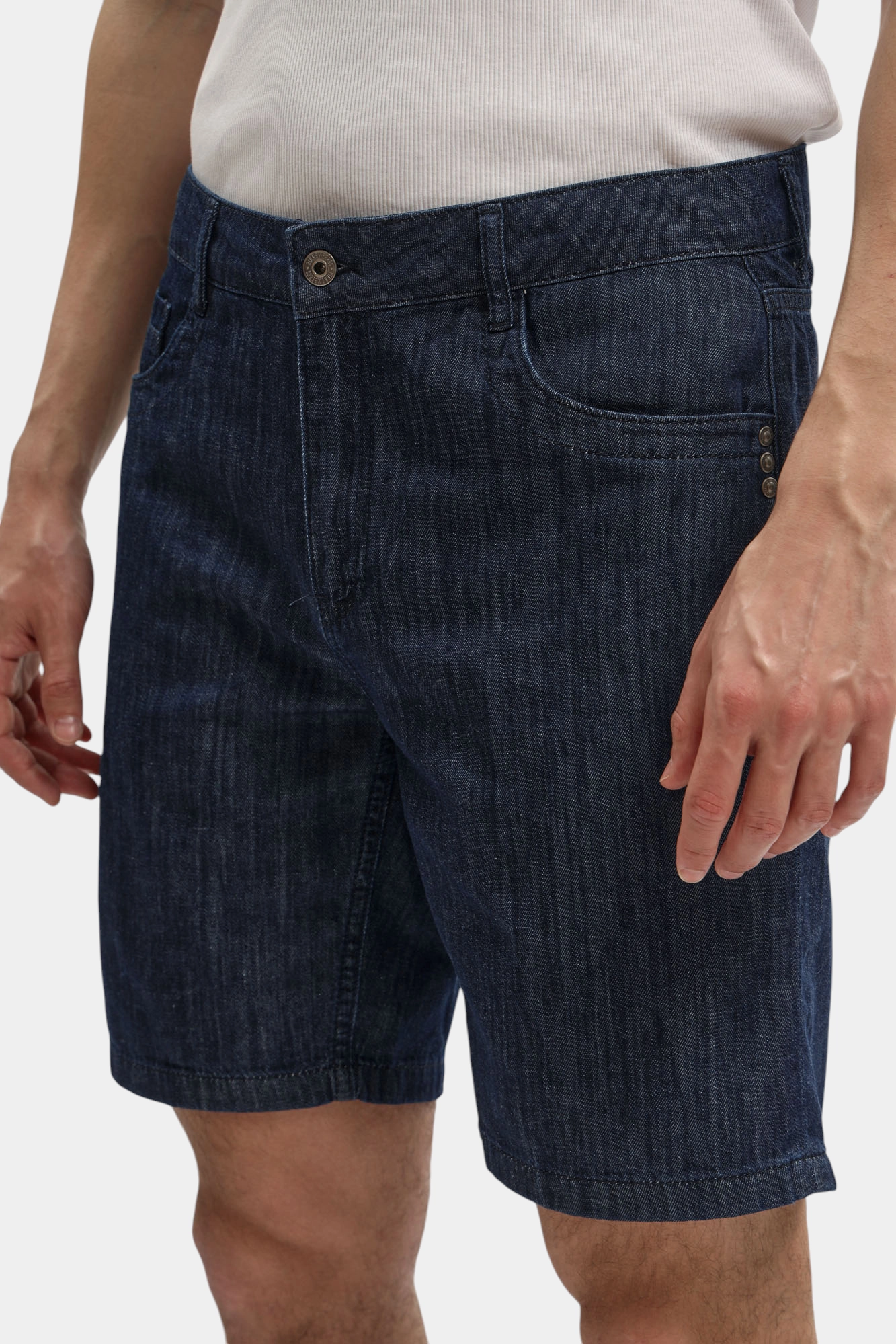 BMD1655R Шорты джинсовые Bikkembergs Синий