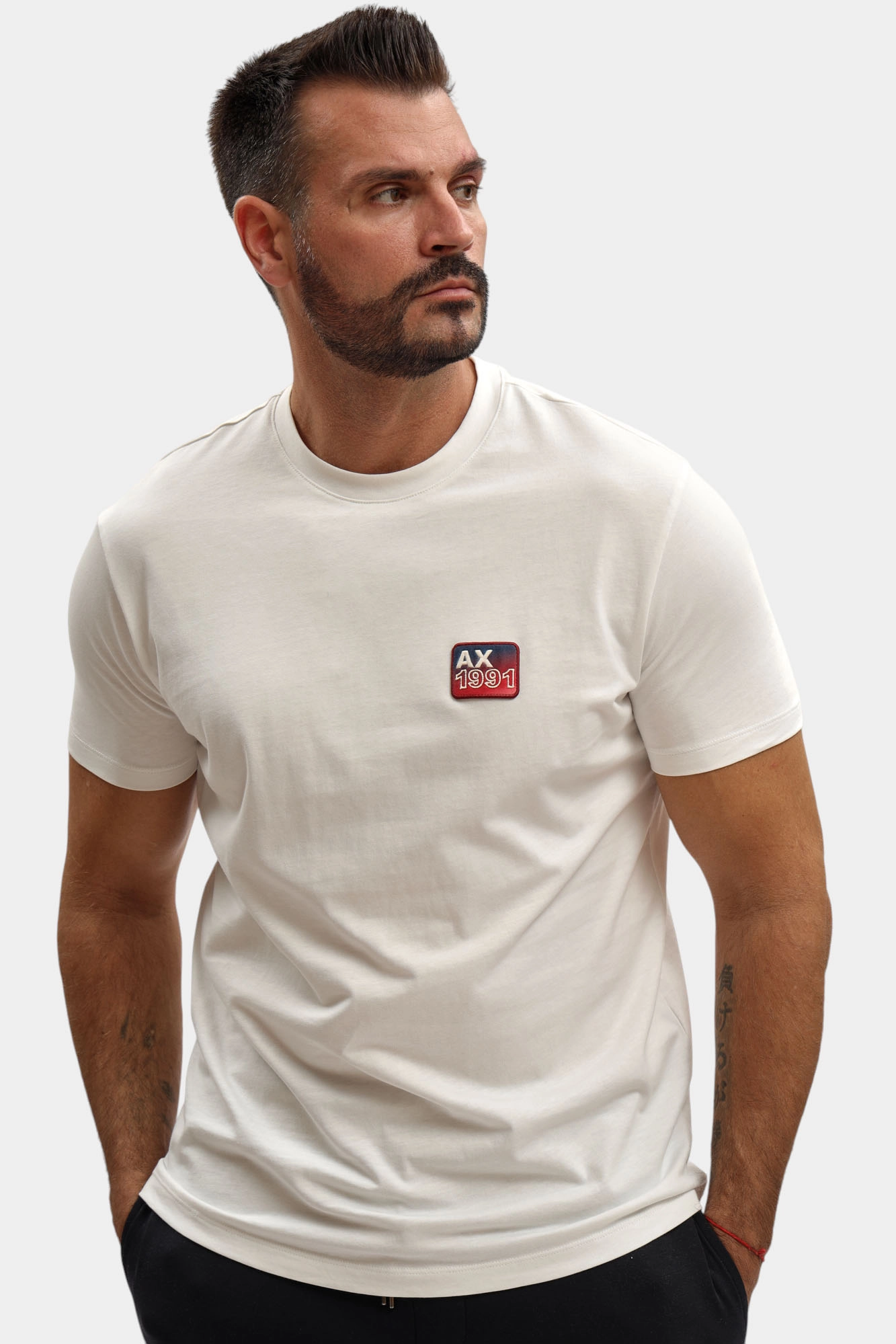 XM001486_AF10362 Футболка Armani Exchange Белый