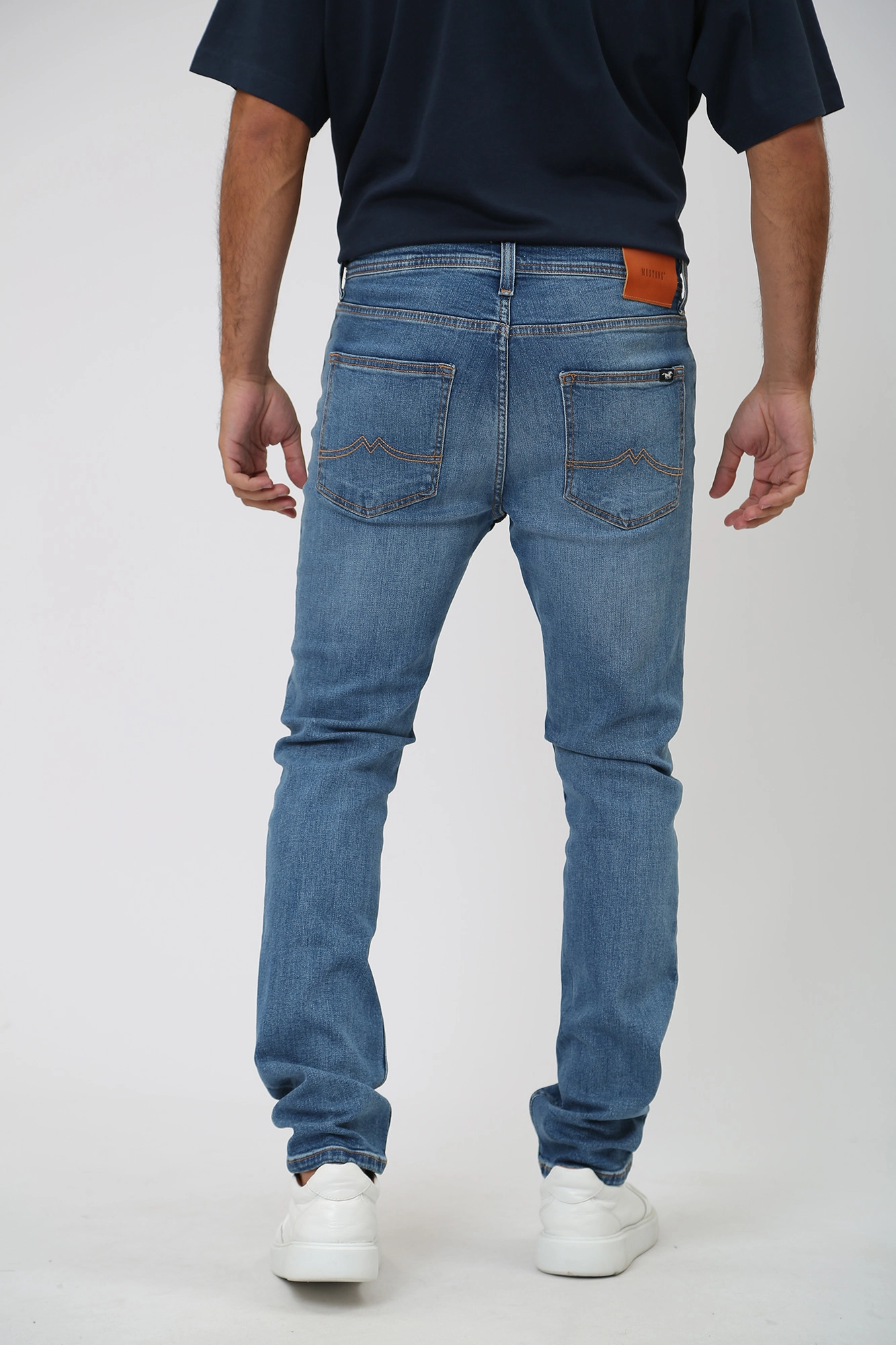 1014252-5000 Джинсы Mustang Голубой