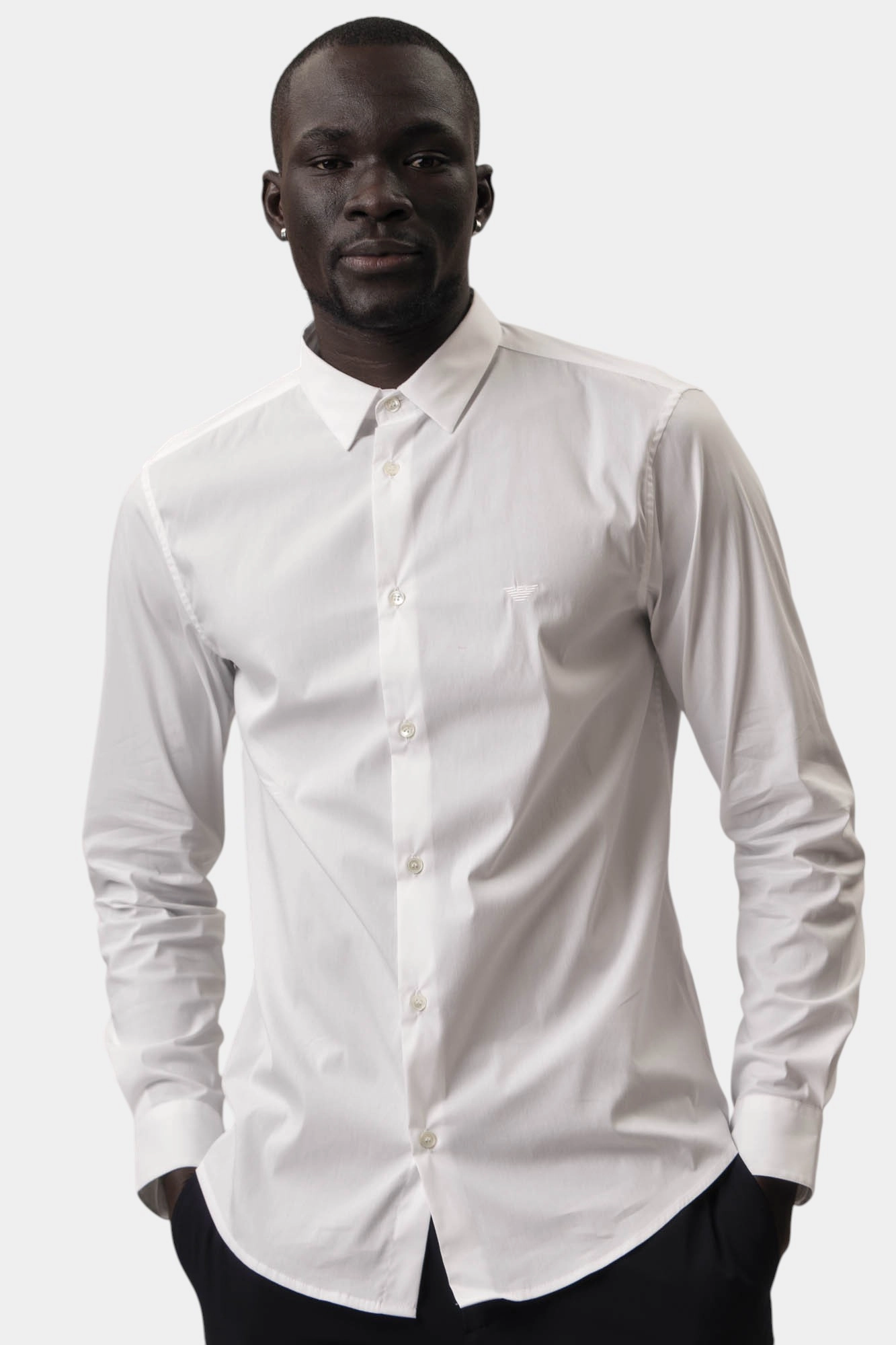 8N1C09_1NI9Z Рубашка Emporio Armani Белый