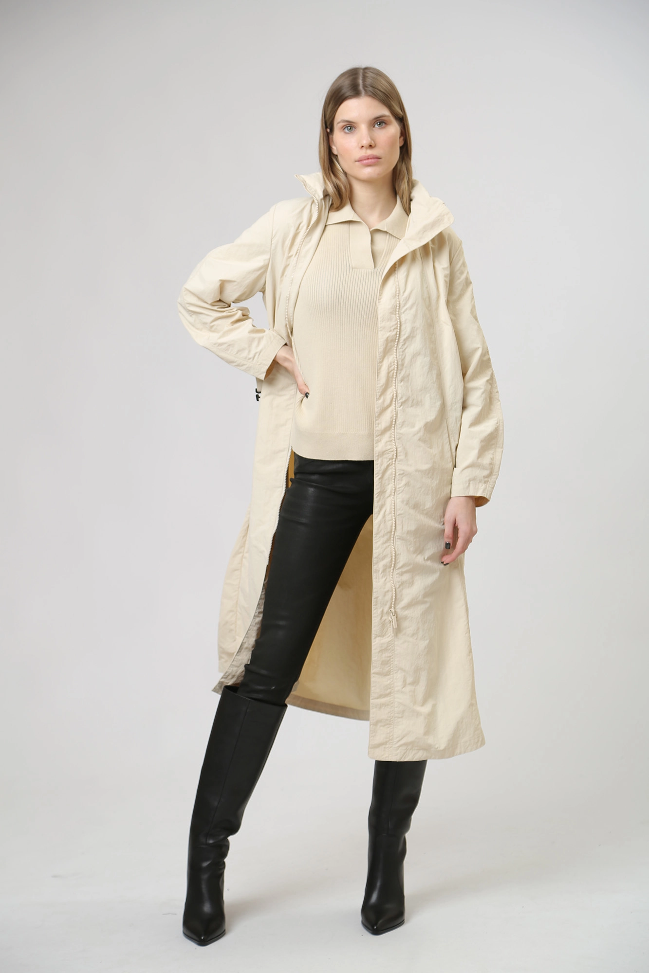 Trench armani exchange hot sale