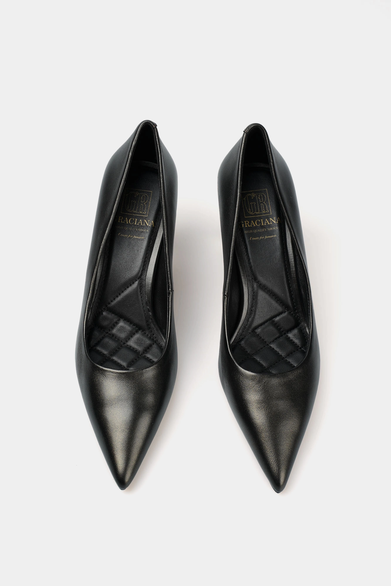 TY1321-4 Лодочки Graciana Черный