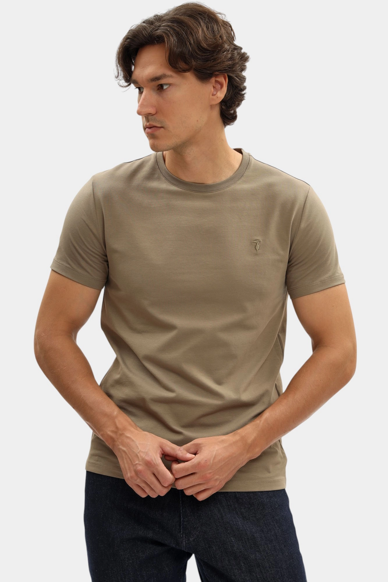 G0228000042N-MTS01J01-83Y4 Футболка Trussardi Бежевый