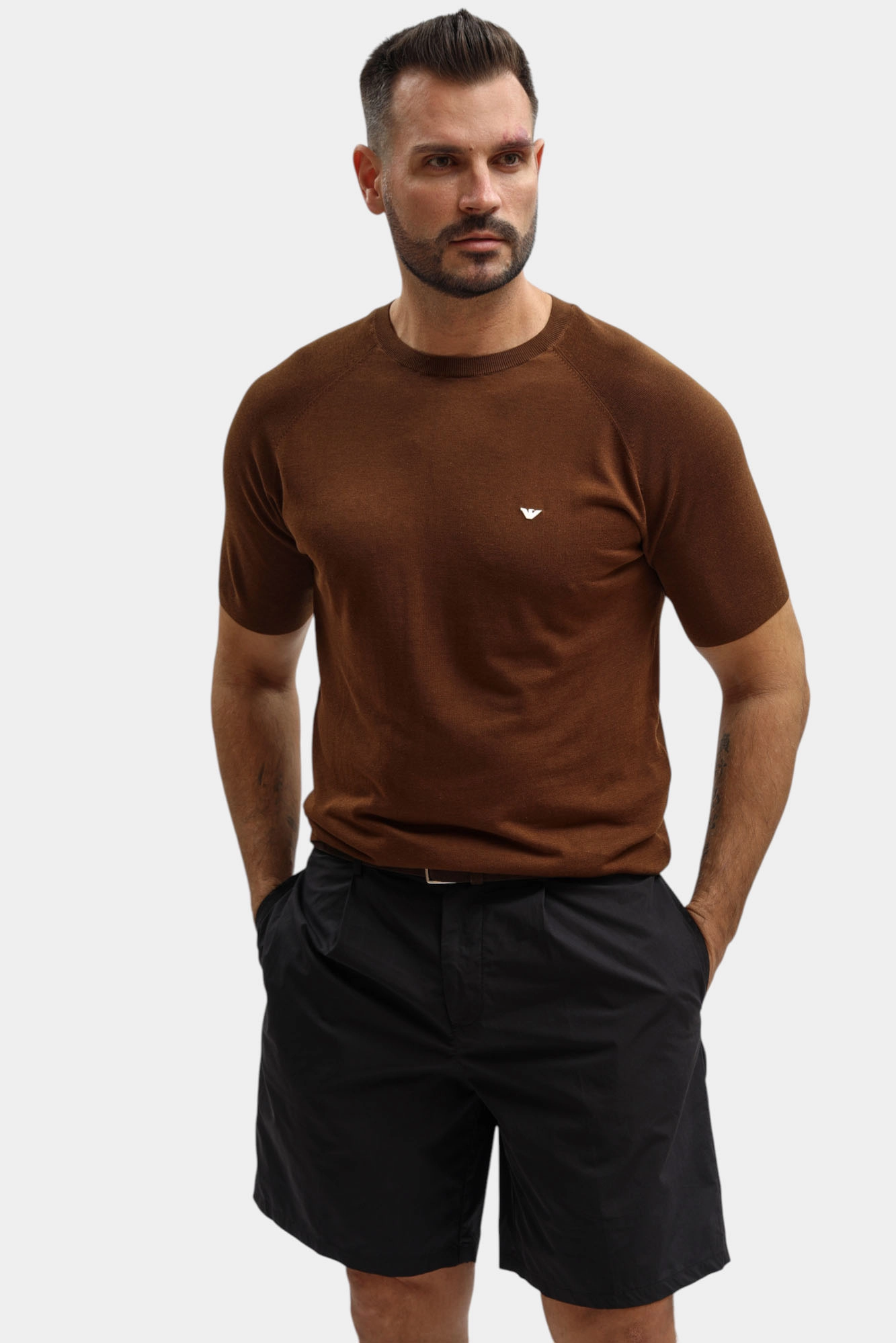 EM005900_AF25633 Шорты Emporio Armani Черный