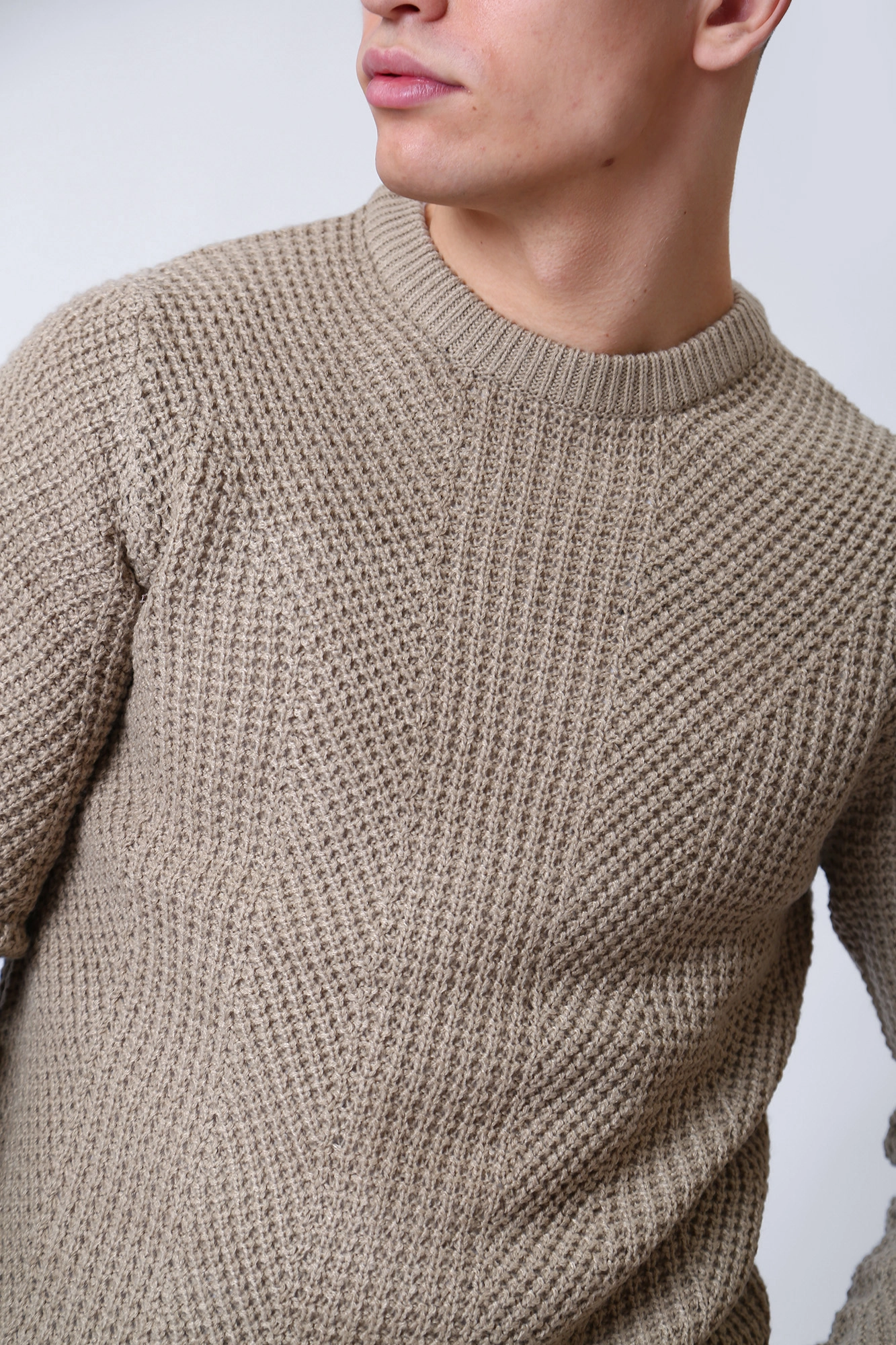 12211334 Свитер Jack & Jones Бежевый