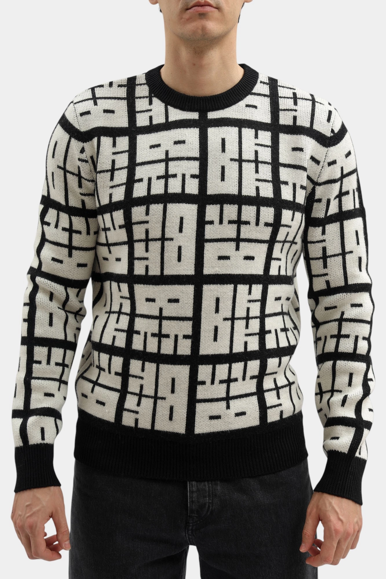 BMM1148 Свитер Bikkembergs Белый