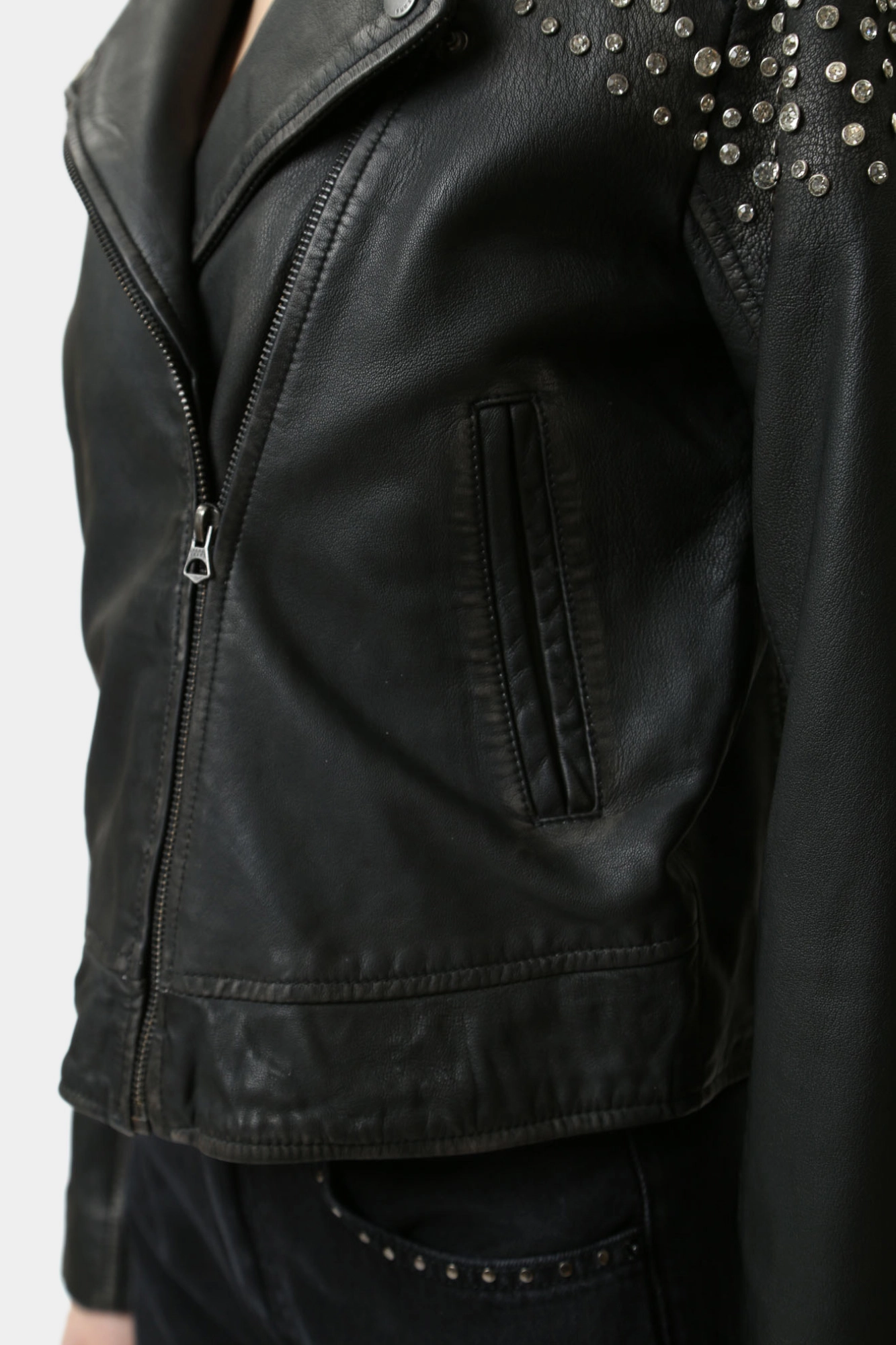 PL402523 куртка кожаная pepe jeans 