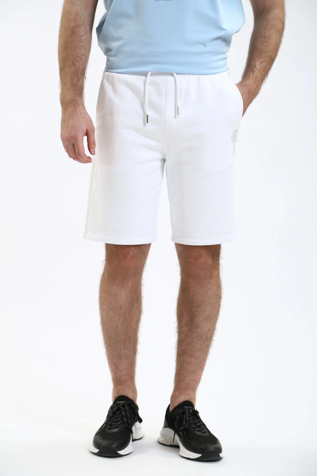 541900_705403 Шорты трикотажные Karl Lagerfeld Белый