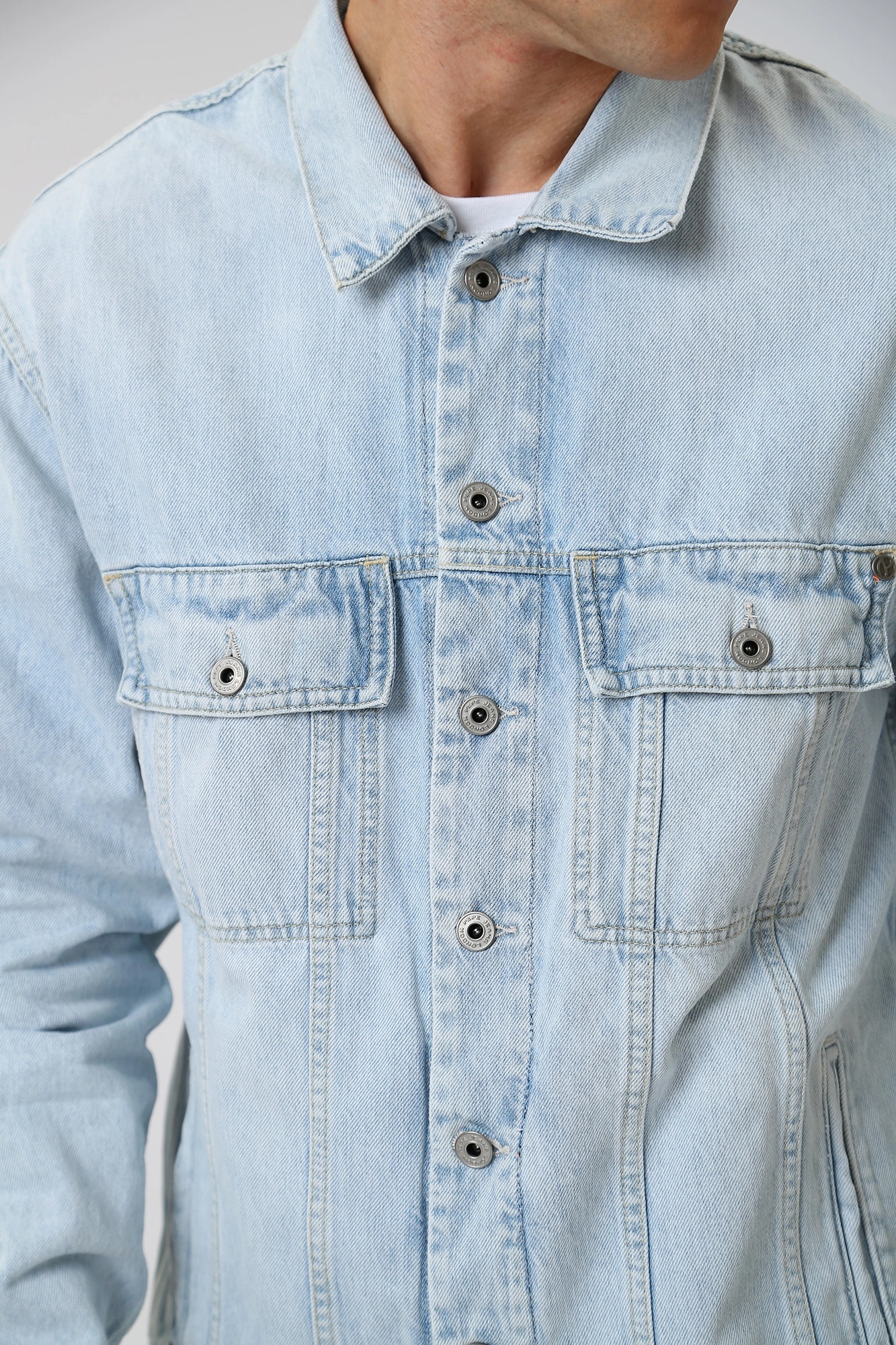 PM402571PD7 Куртка джинсовая Pepe Jeans Голубой