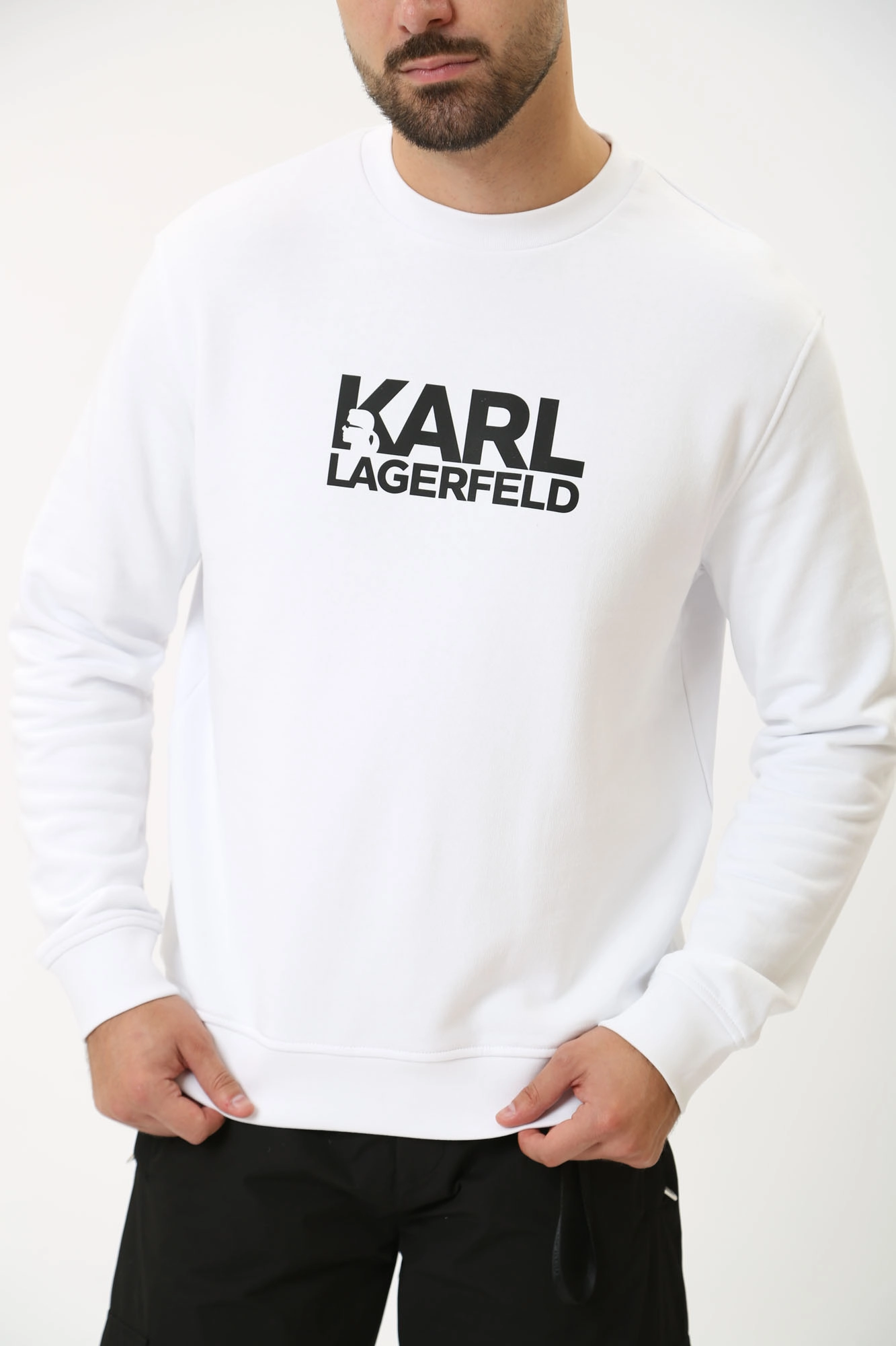 543917_705091 Свитшот Karl Lagerfeld Белый