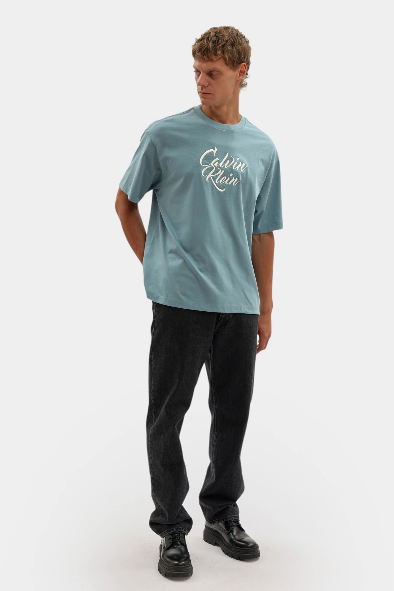 LV04RD801G Футболка Calvin Klein Jeans Синий