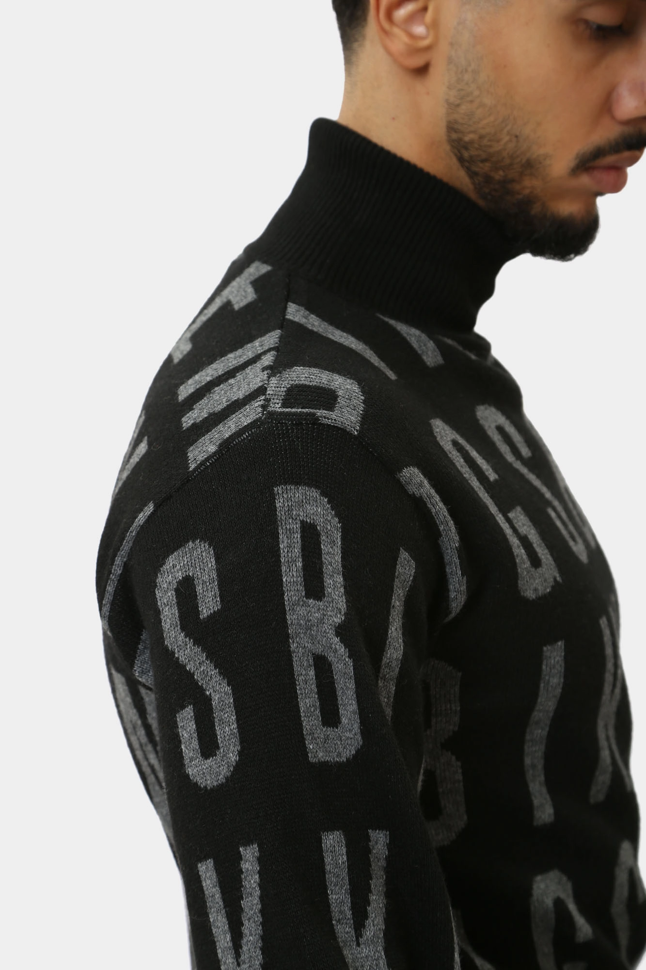 PBMM0375 Водолазка Bikkembergs Черный